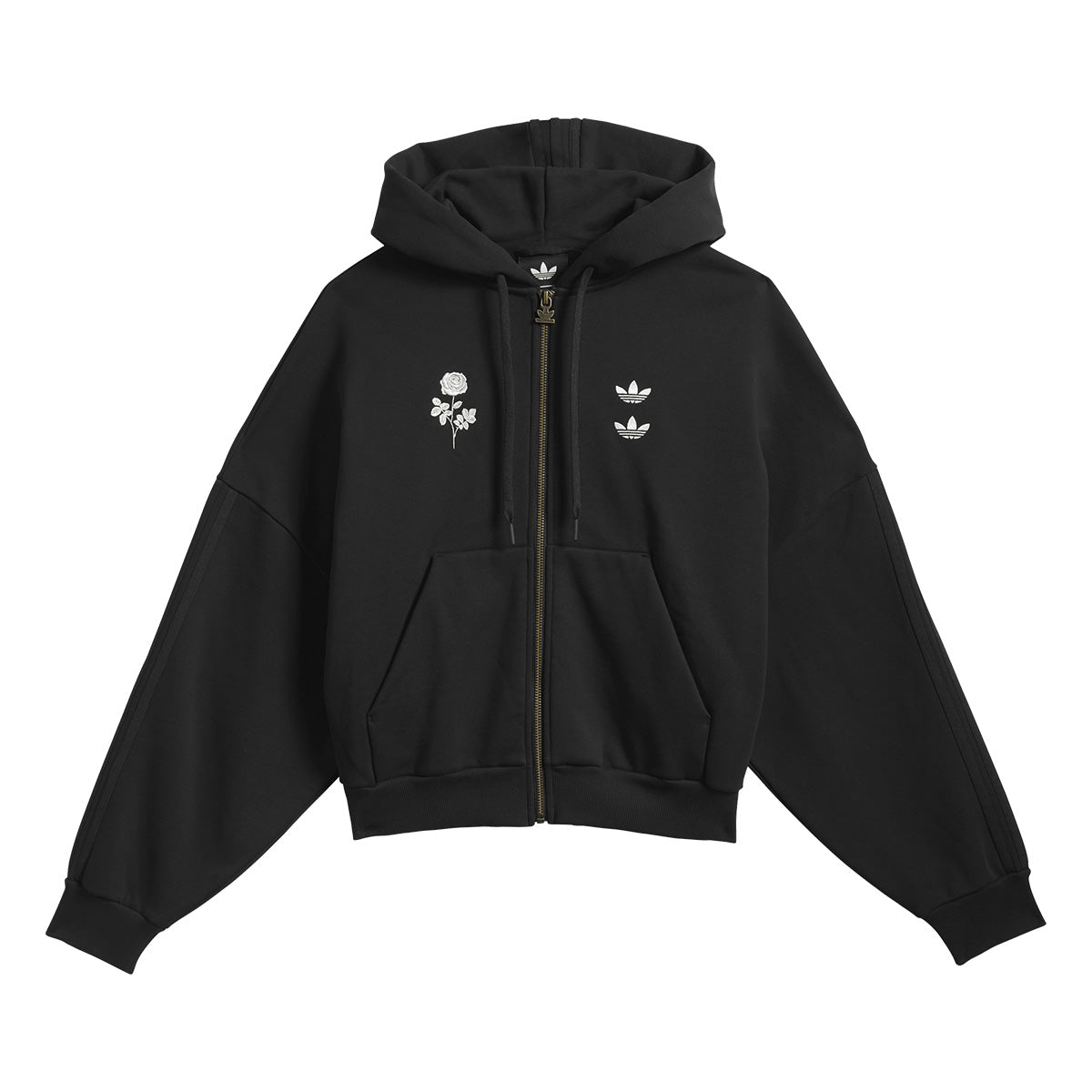+ Willy Chavarria Heavyweight Zip Hoodie 'Black'