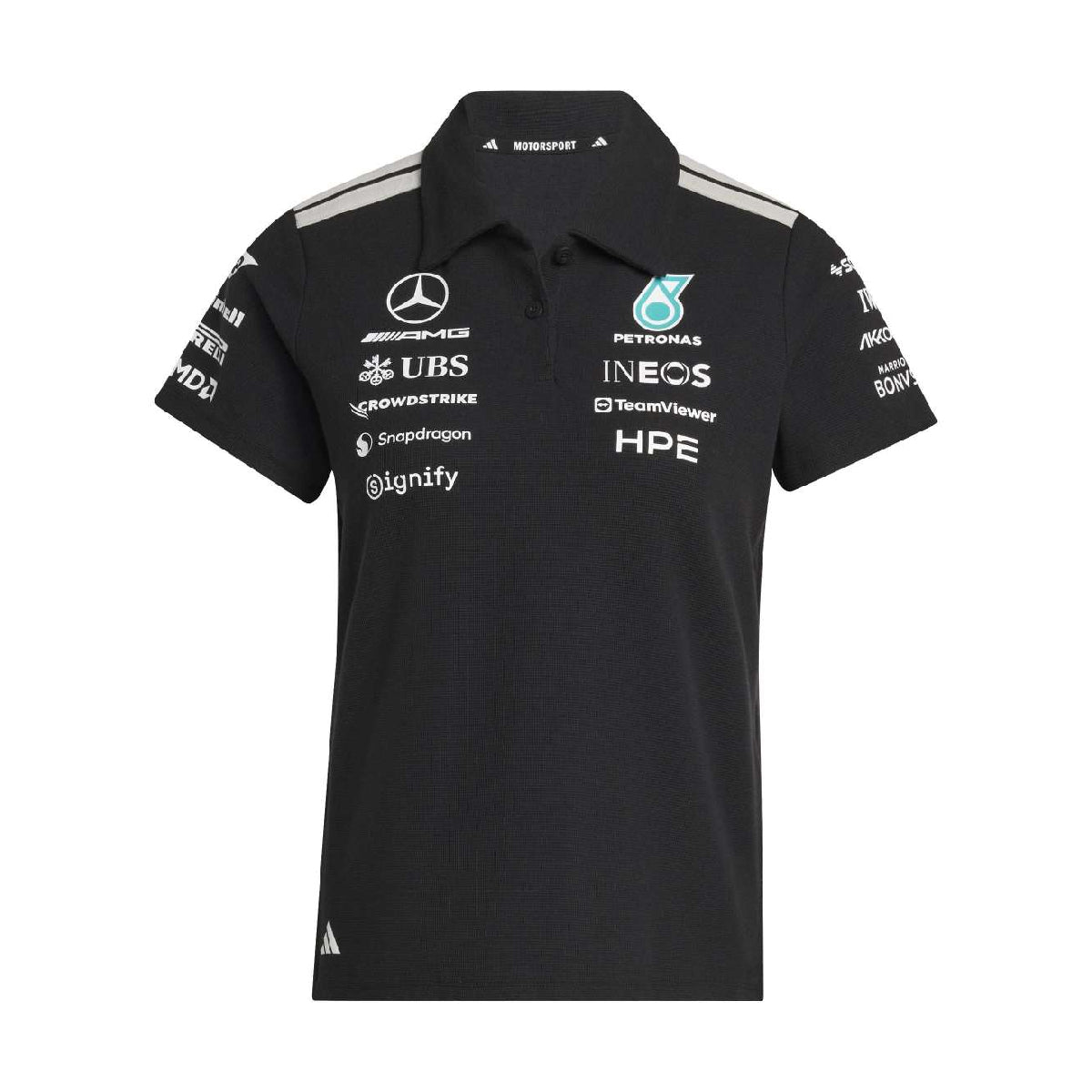 + Mercedes-AMG Petronas F1 Team Polo Shirt 'Black'