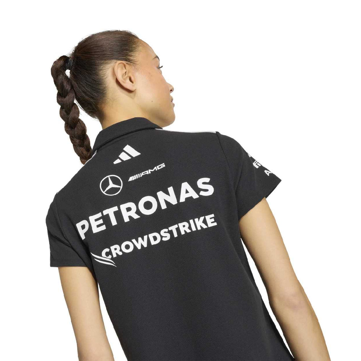 + Mercedes-AMG Petronas F1 Team Polo Shirt 'Black'