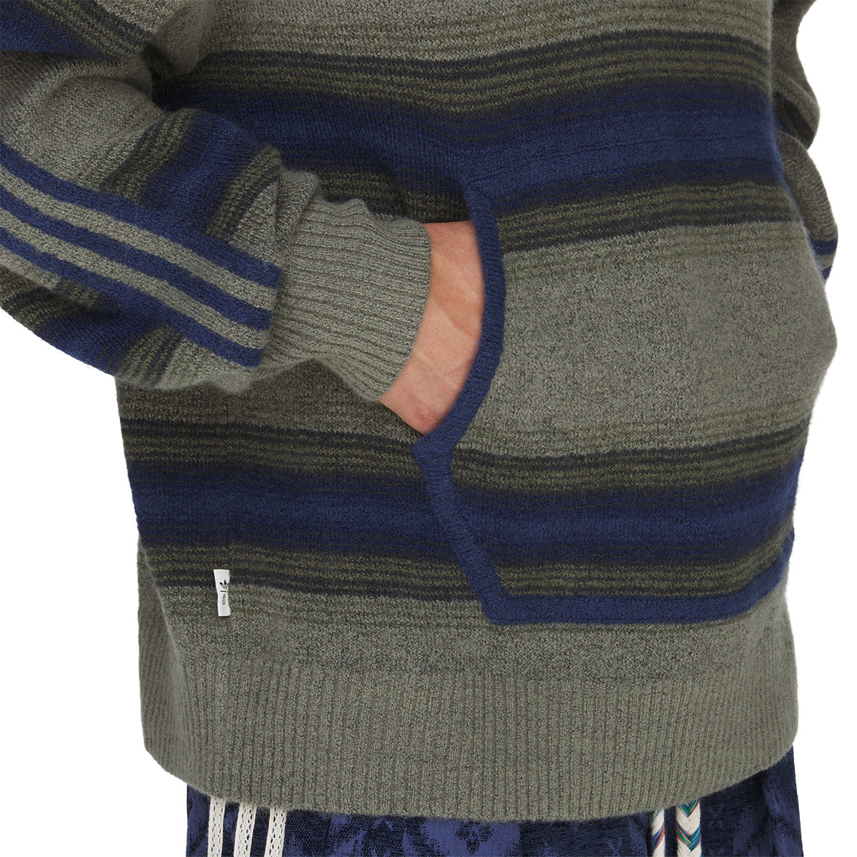 + CLOT Baja Hoodie 'Trace Khaki Tech Indigo'