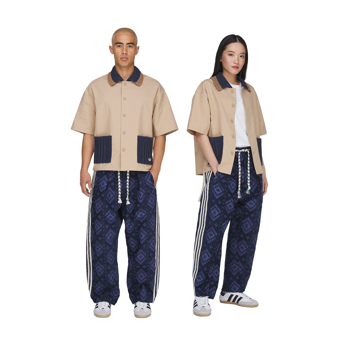 + CLOT Ikat Pants 'Tech Indigo'