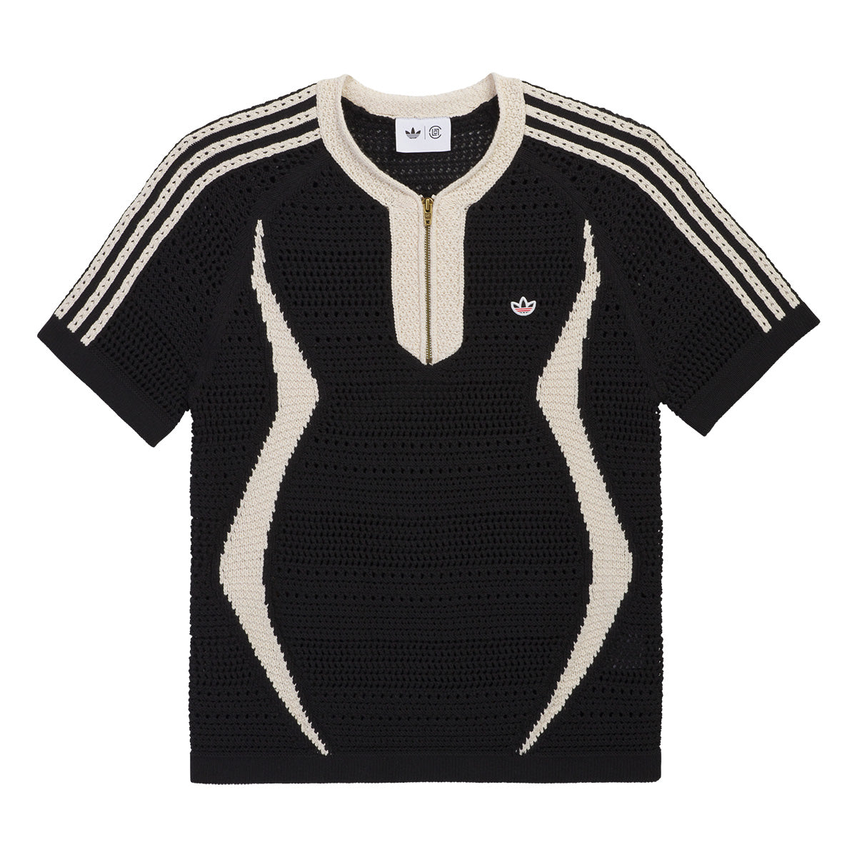 + CLOT Kint Jersey 'Black Wonder White'