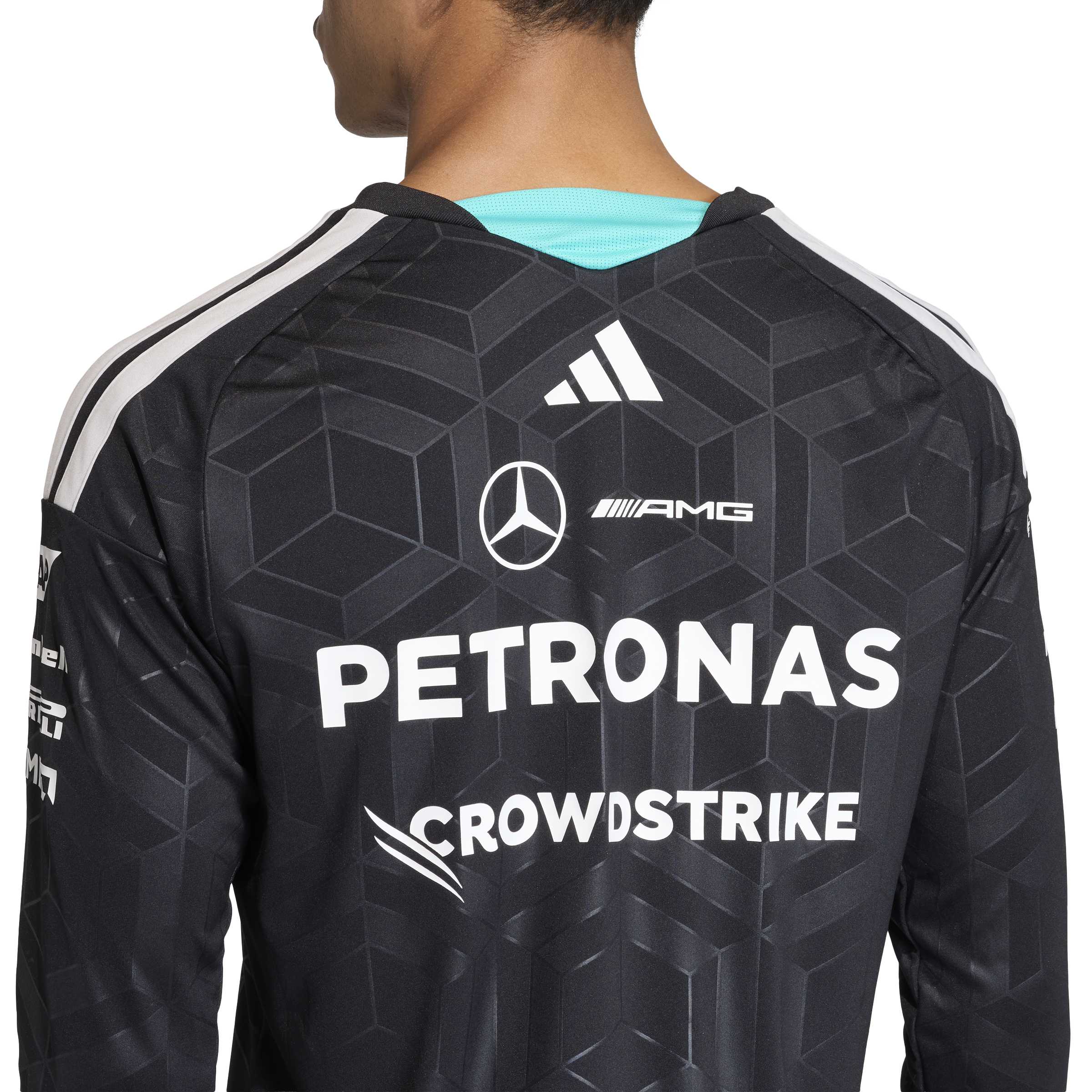 + AMG Petronas Formula 1 Team Driver L/S Jersey 'Black'