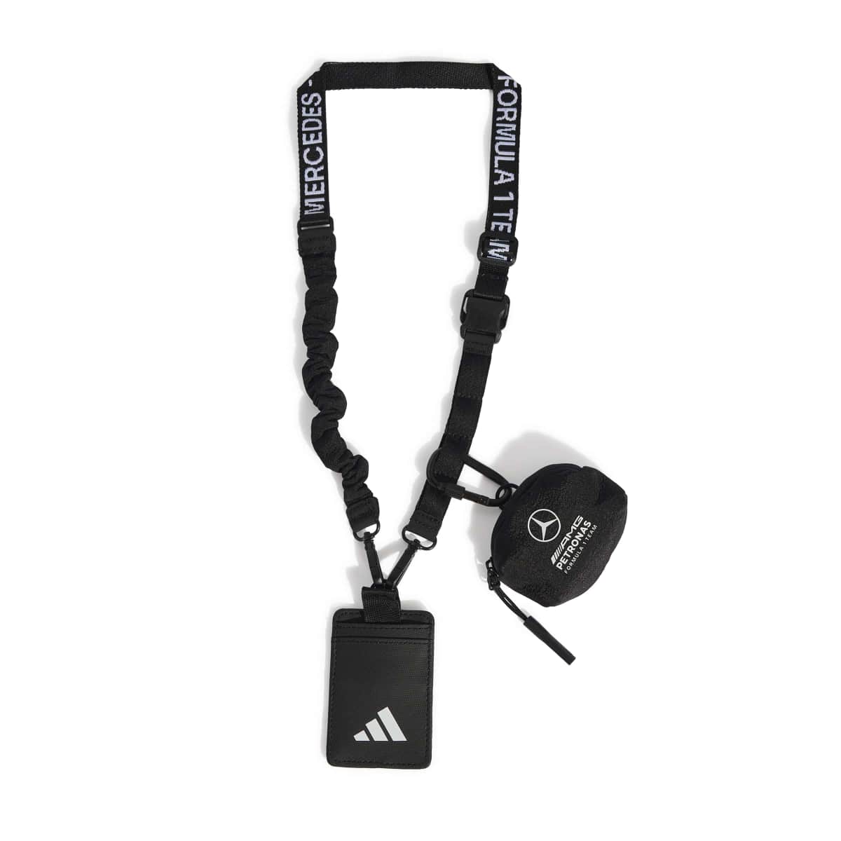 + Mercedes AMG Petronas Formula 1 Engineers & Marketing Lanyard 'Black'