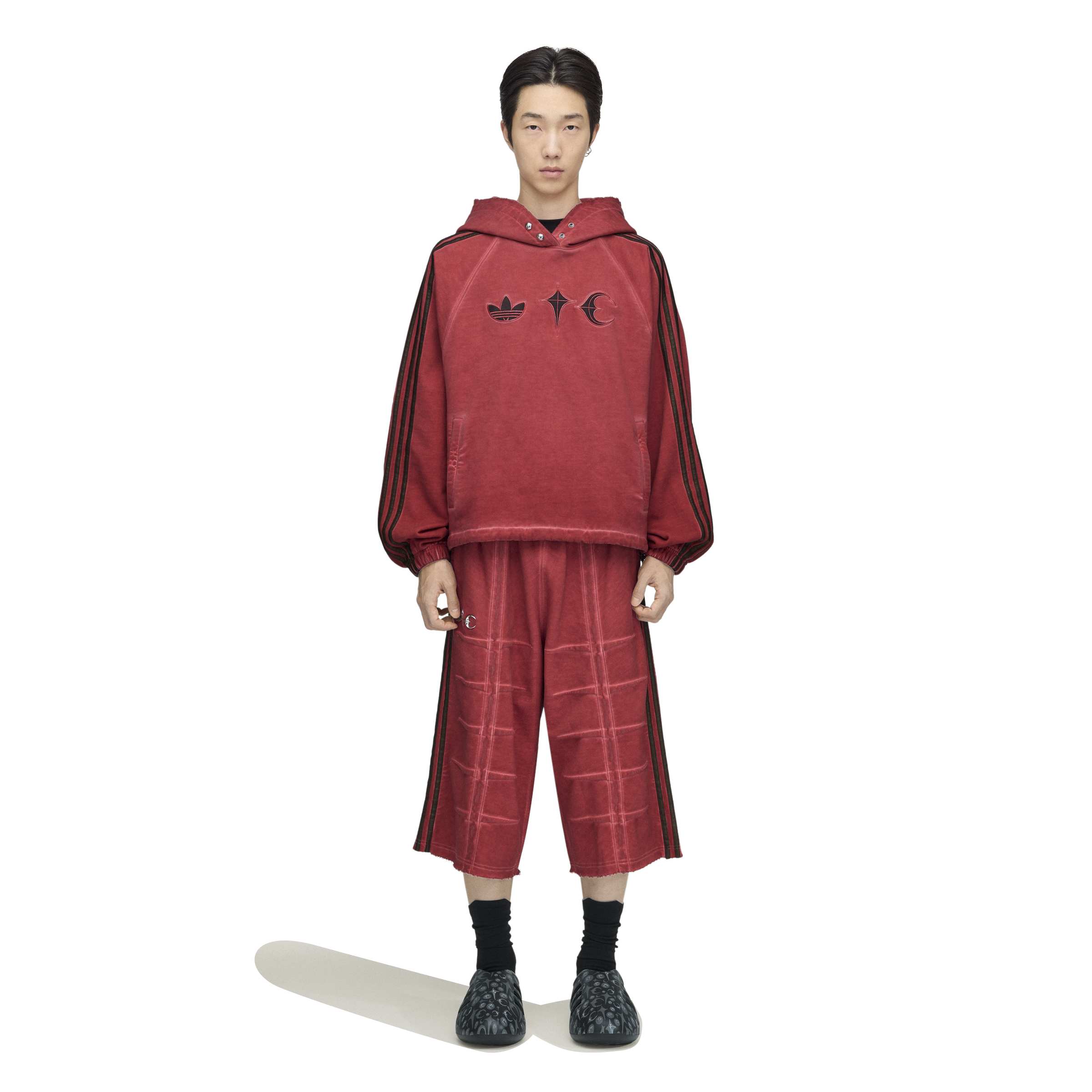 + Thug Club Sweat Jort 'Power Red'