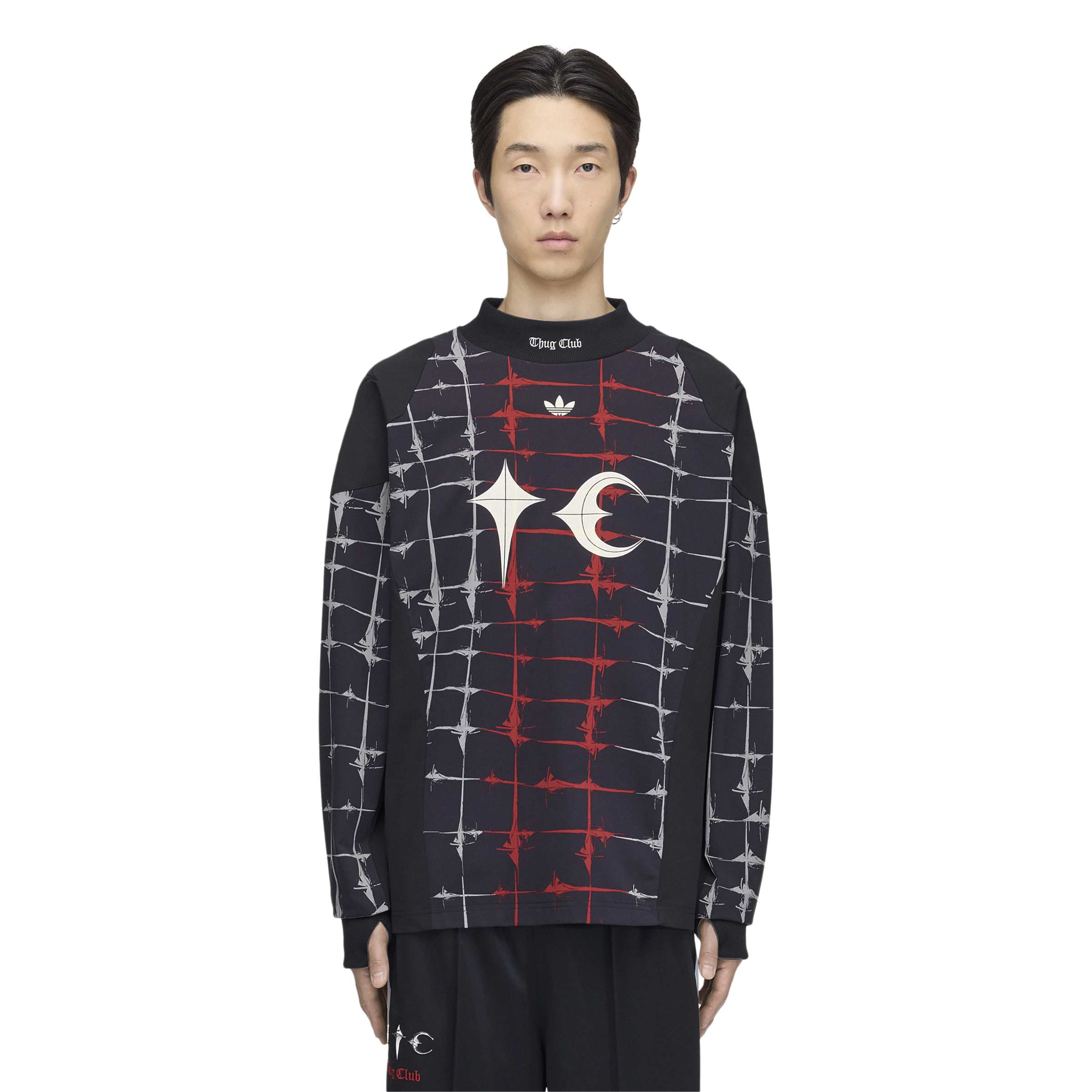 + Thug Club Goalie Long Sleeve Tee 'Black'