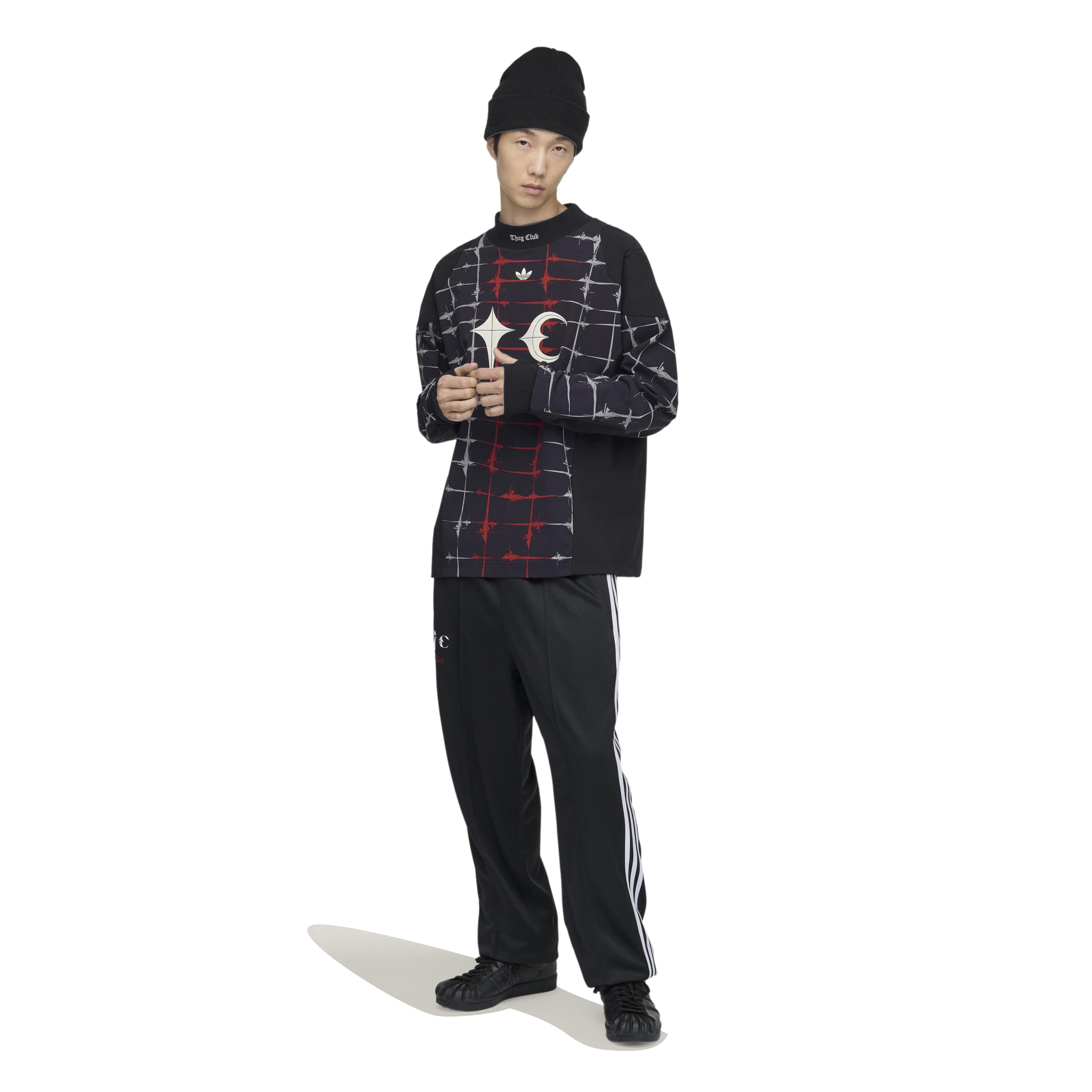 + Thug Club Goalie Long Sleeve Tee 'Black'