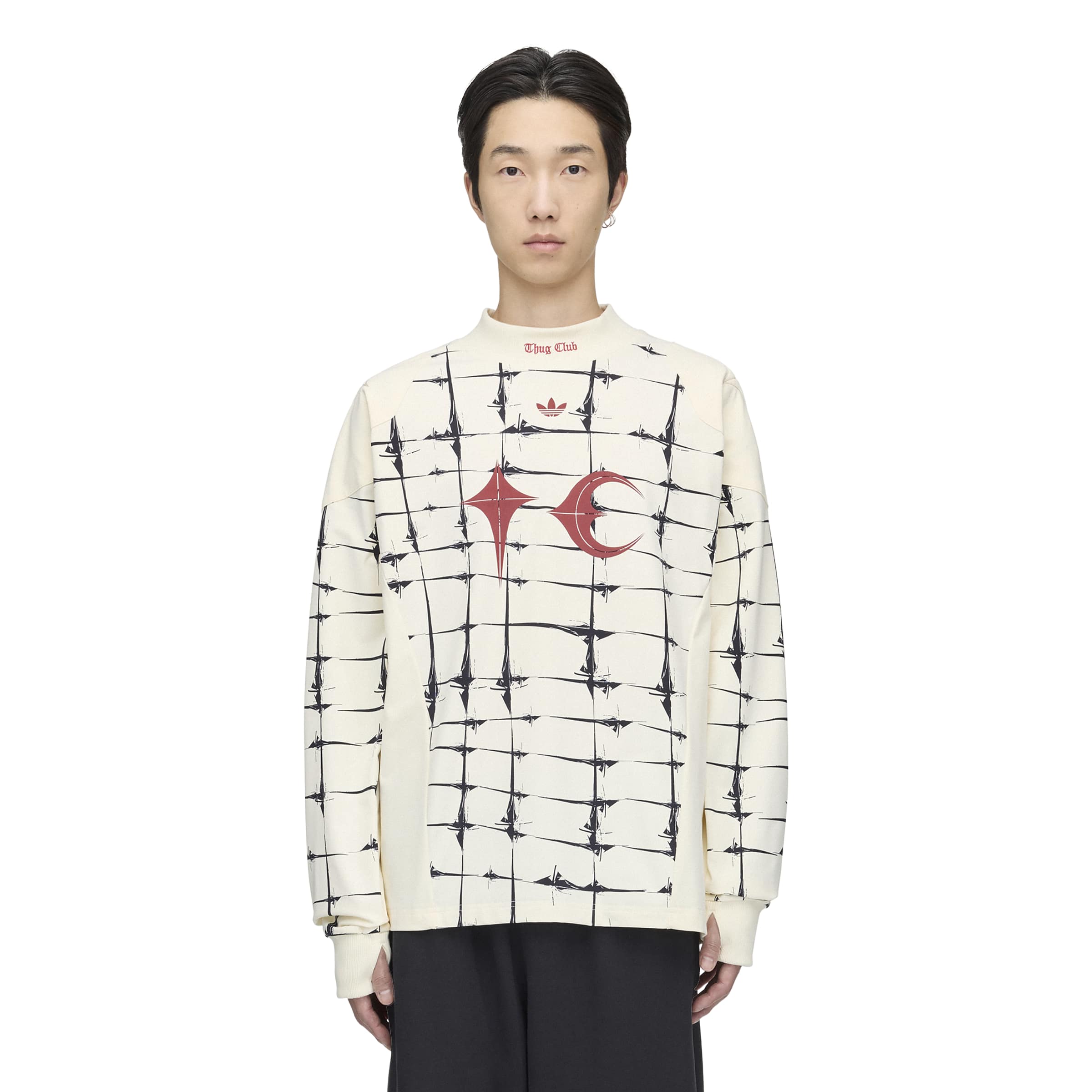 + Thug Club Goalie L/S Tee 'Cream White'
