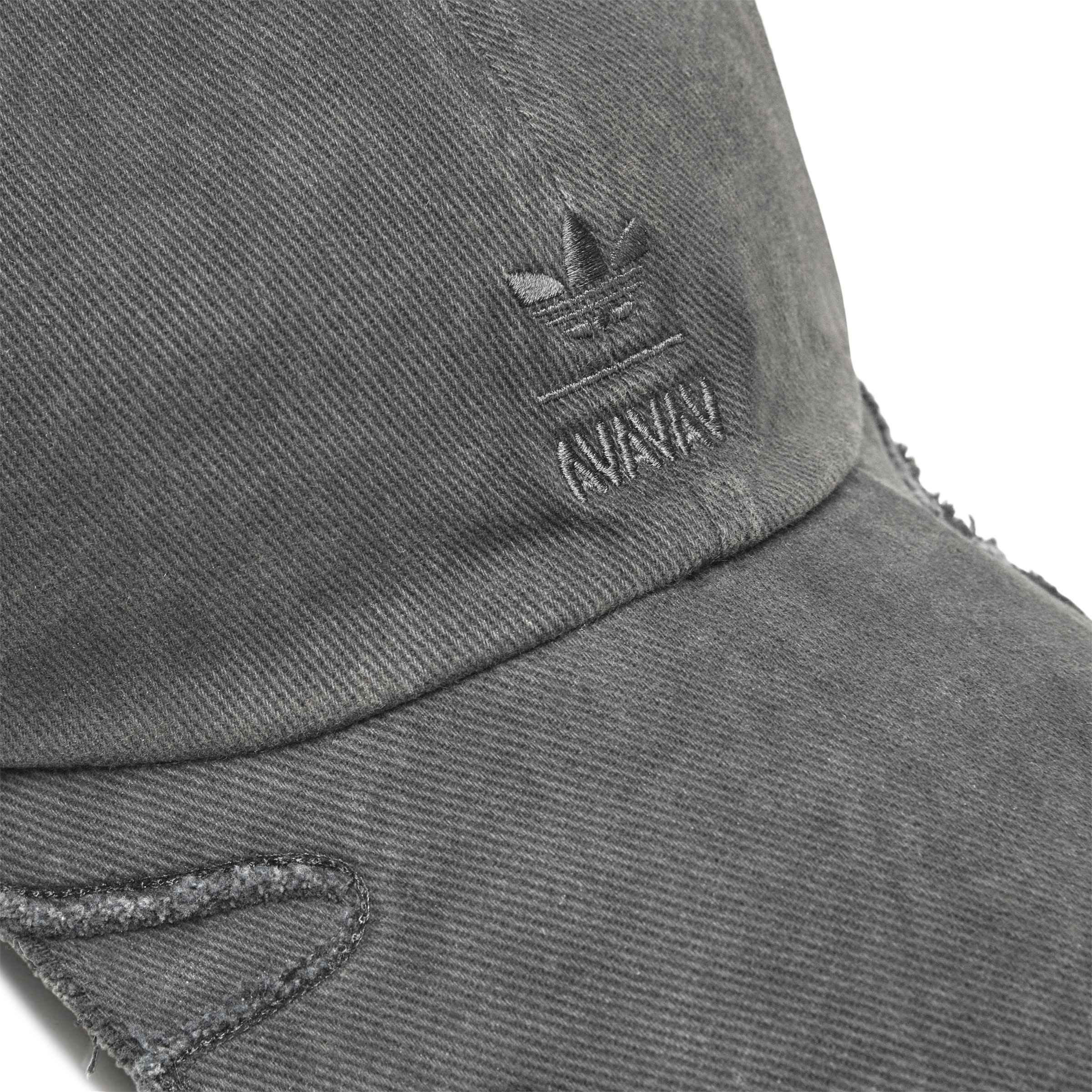 + Avavav Slashed Double Brim Cap 'Black'
