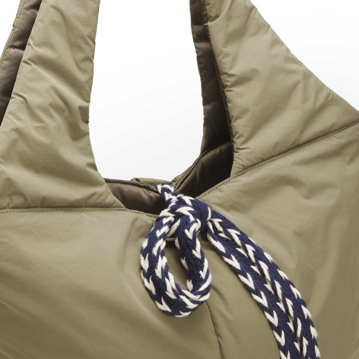 + Clot Tote Bag 'Olive Strata'