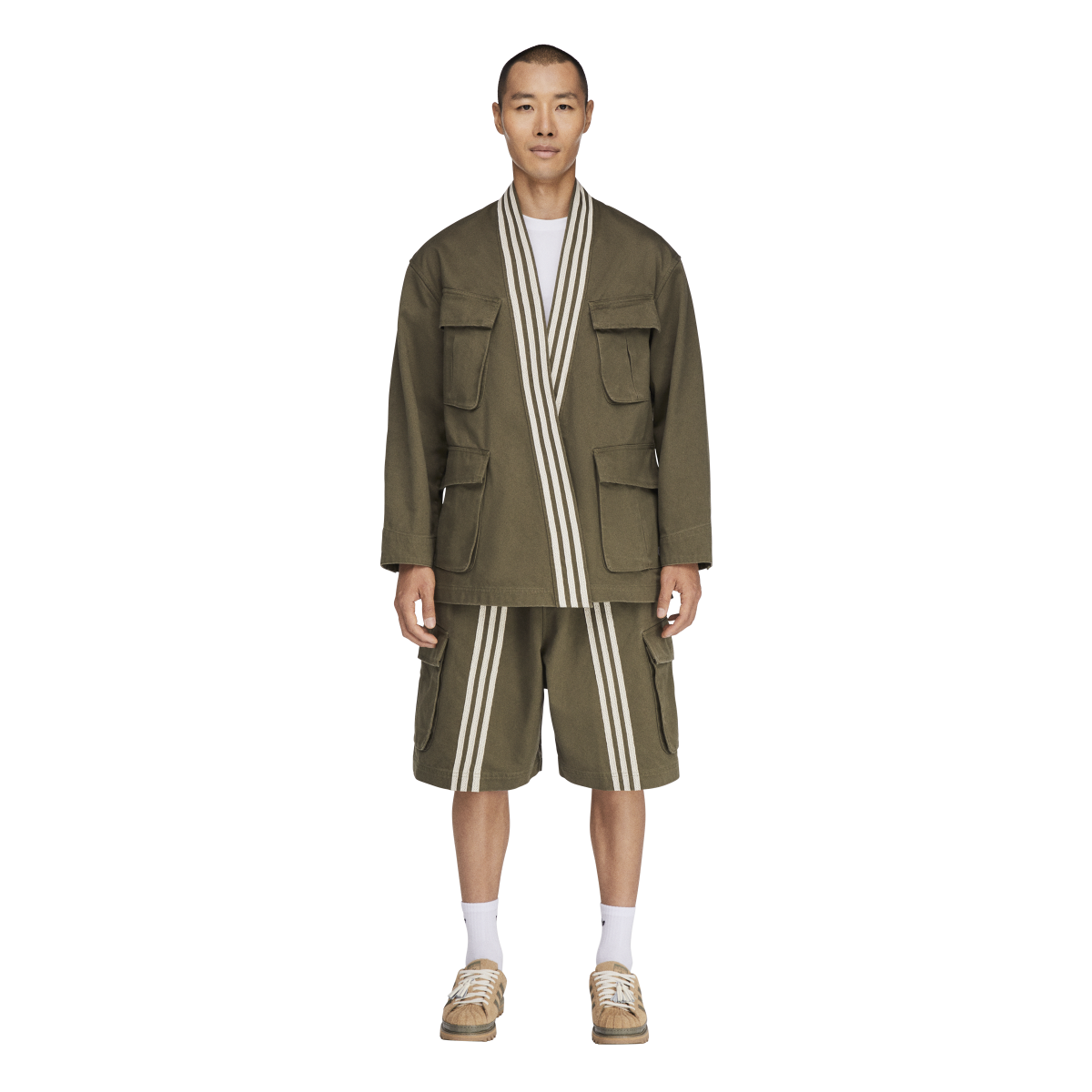 + Clot Short 'Olive Strata'