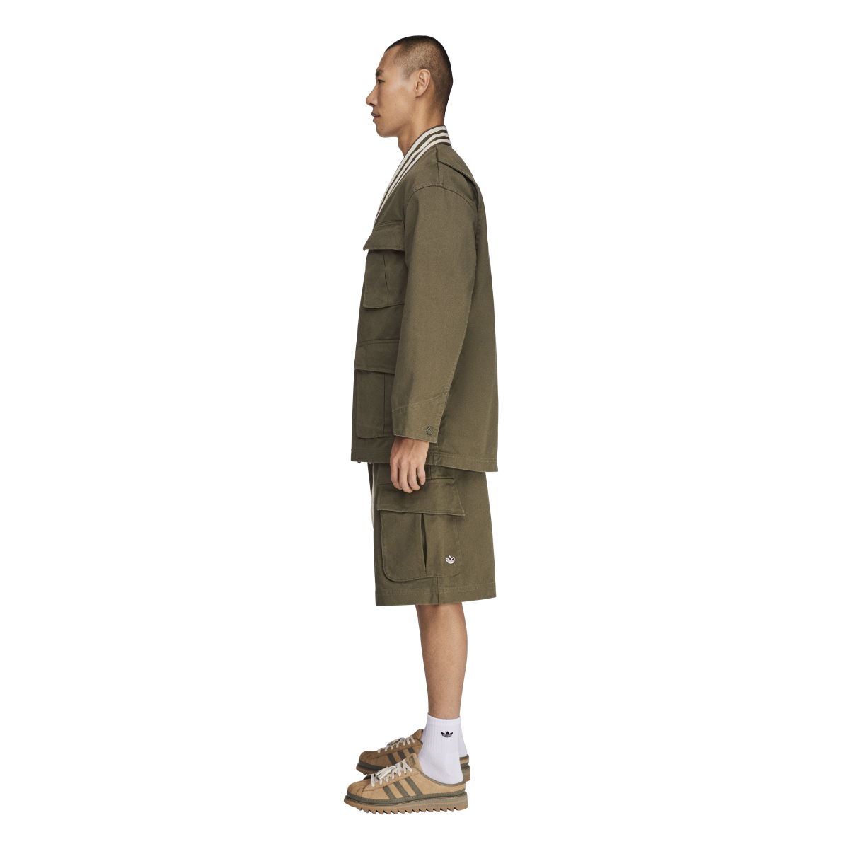 + Clot Short 'Olive Strata'