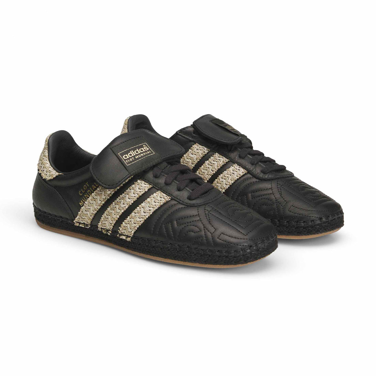 + CLOT Mundial Espadrille 'Black Hemp'