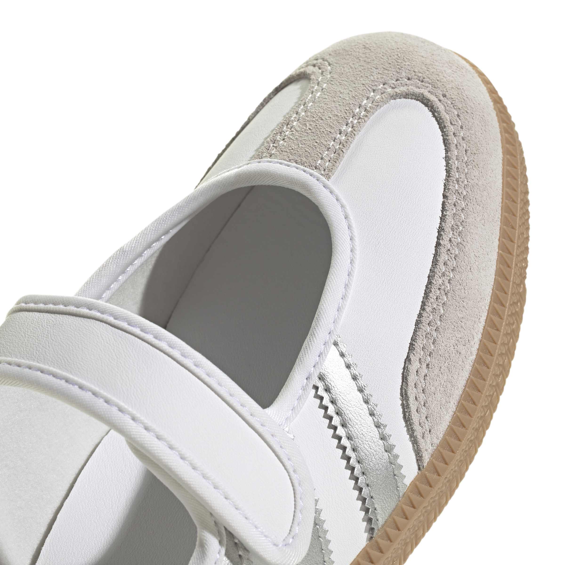 Wmns Samba Mary Jane 'Cloud White Silver Metallic'