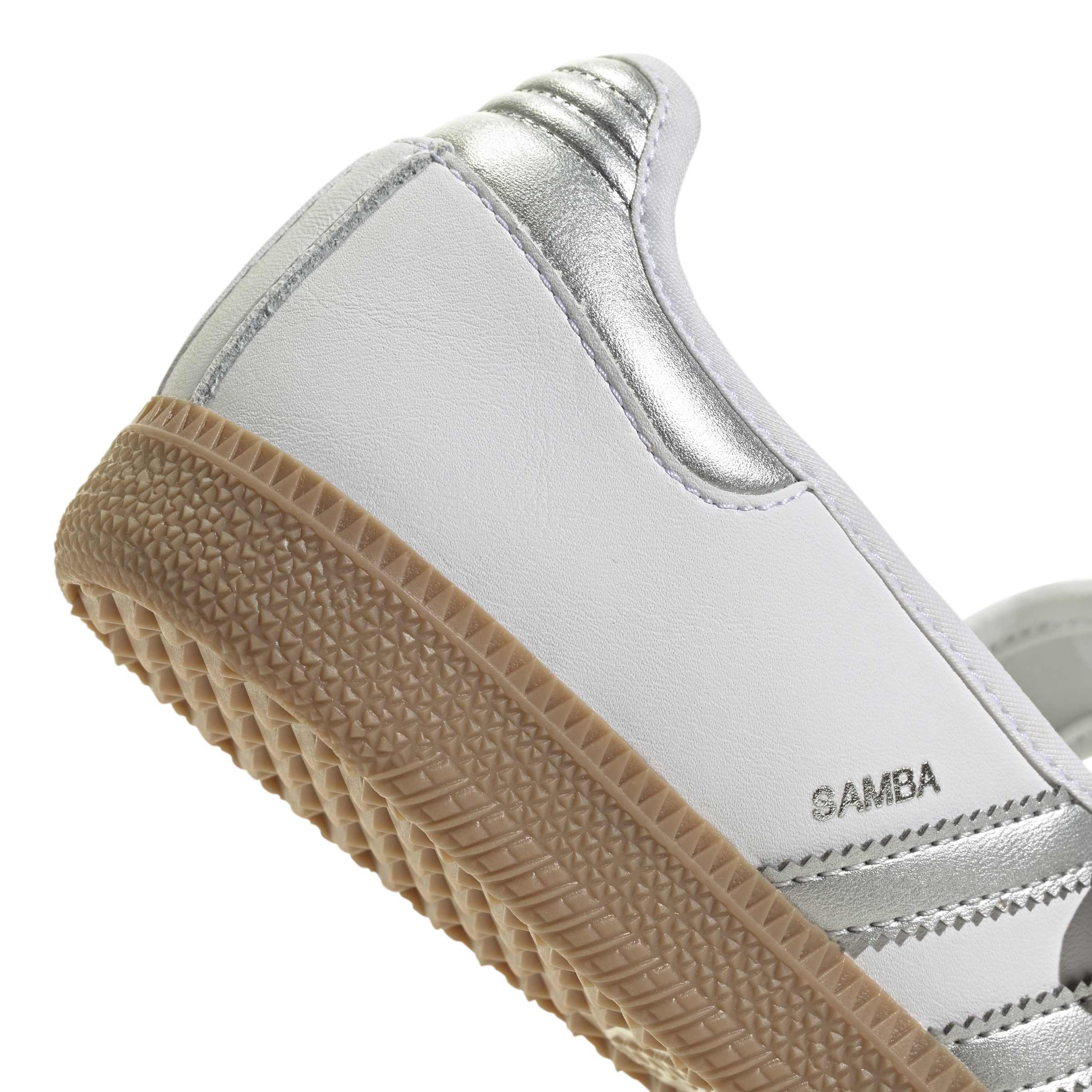 Wmns Samba Mary Jane 'Cloud White Silver Metallic'