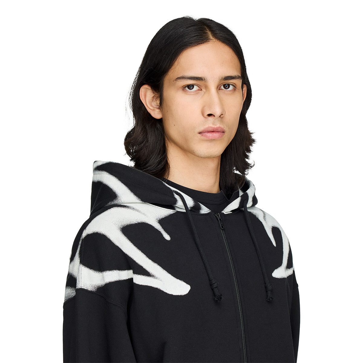 + Chito Yaksha French Terry Zip Hoodie 'Black'