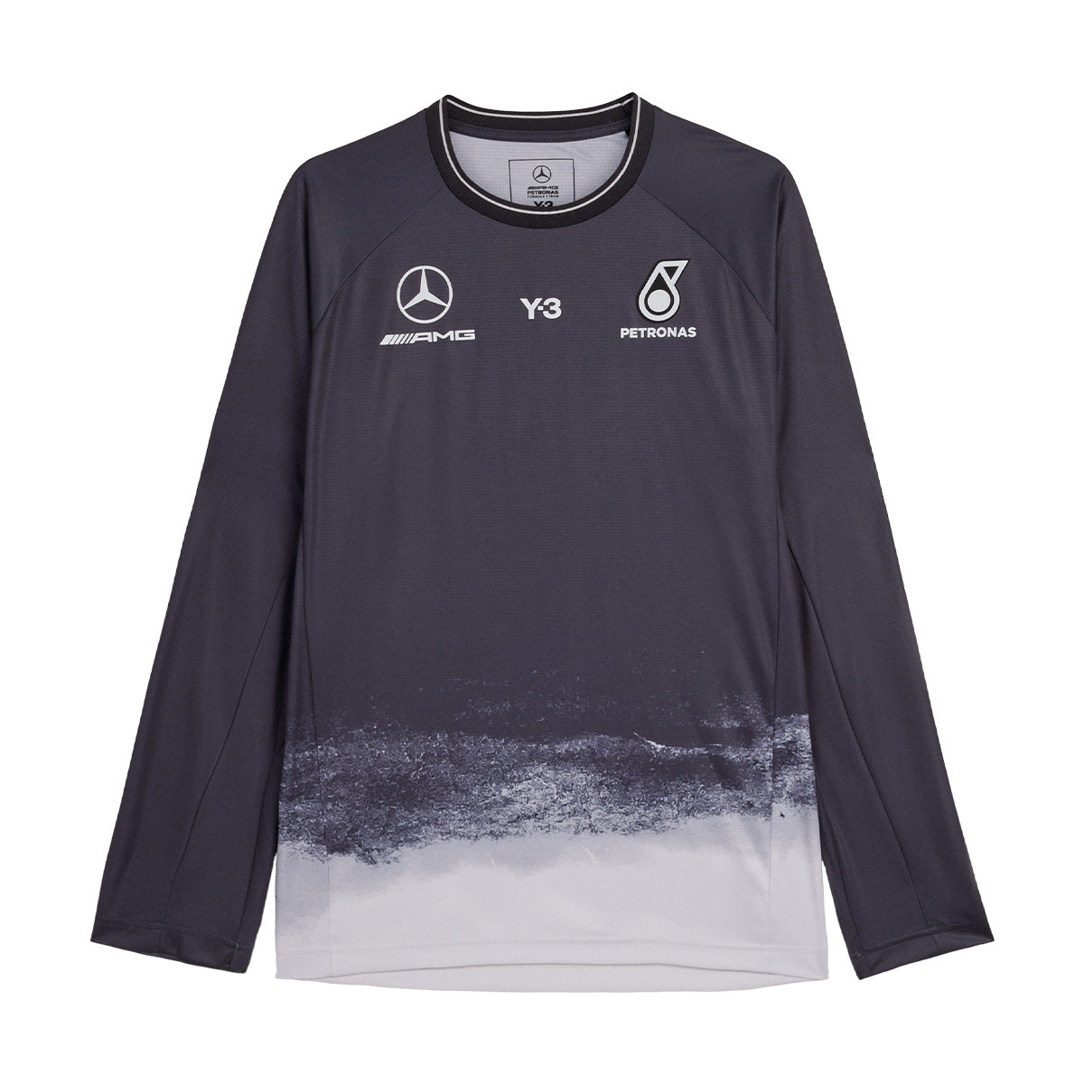 + Mercedes-AMG PETRONAS F1 Team Mechincs L/S Jersey 'Black'