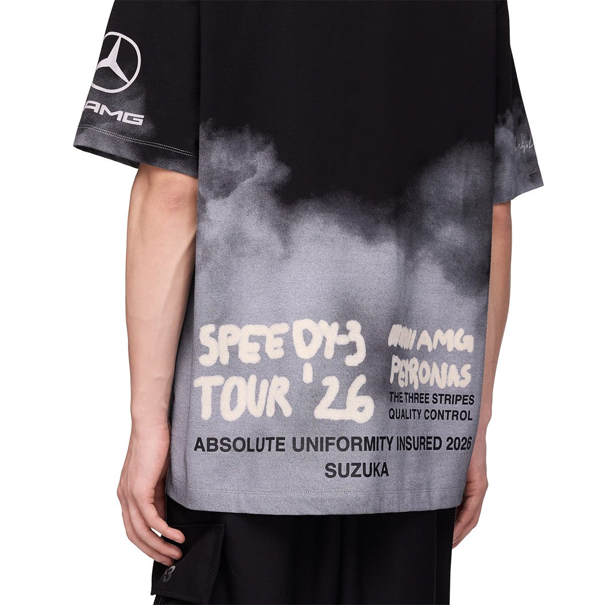 + Mercedes-AMG PETRONAS F1 Team Tour Tee 'Black'