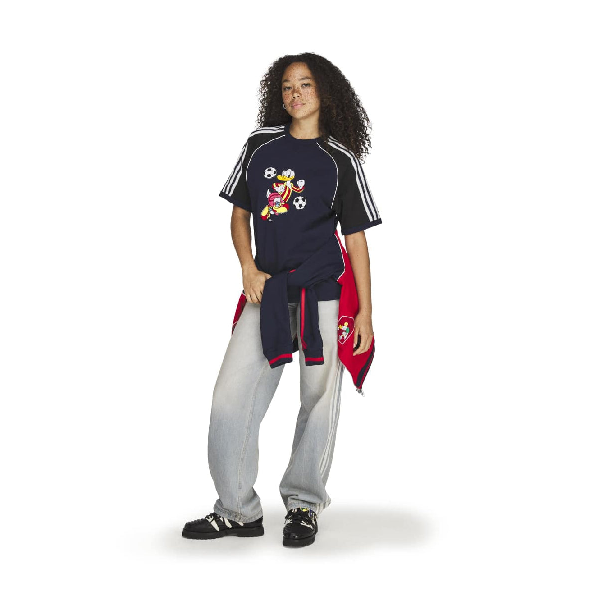 + Brain Dead + Disney T-Shirt 'Collegiate Navy'