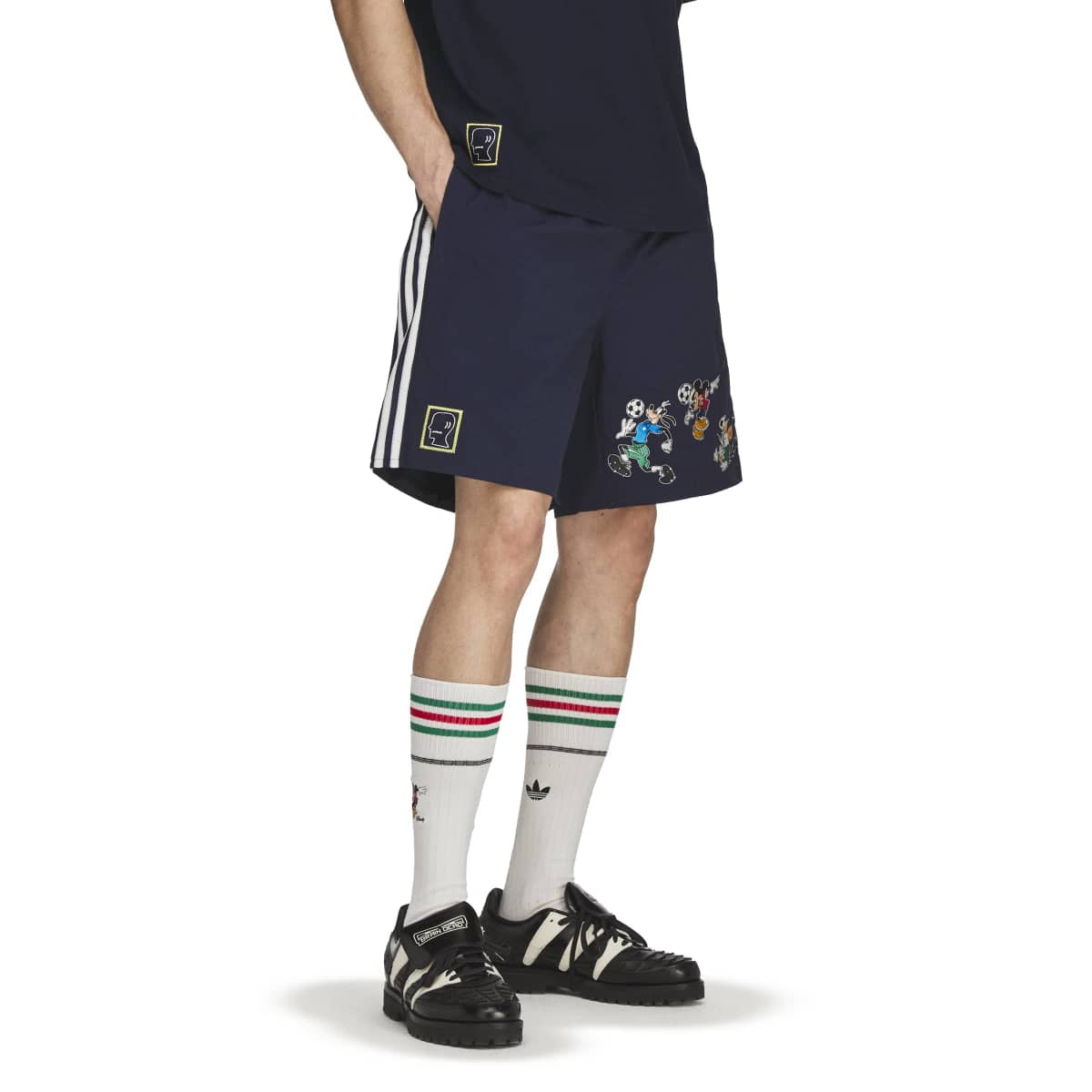+ Brain Dead + Disney Shorts 'Collegiate Navy'