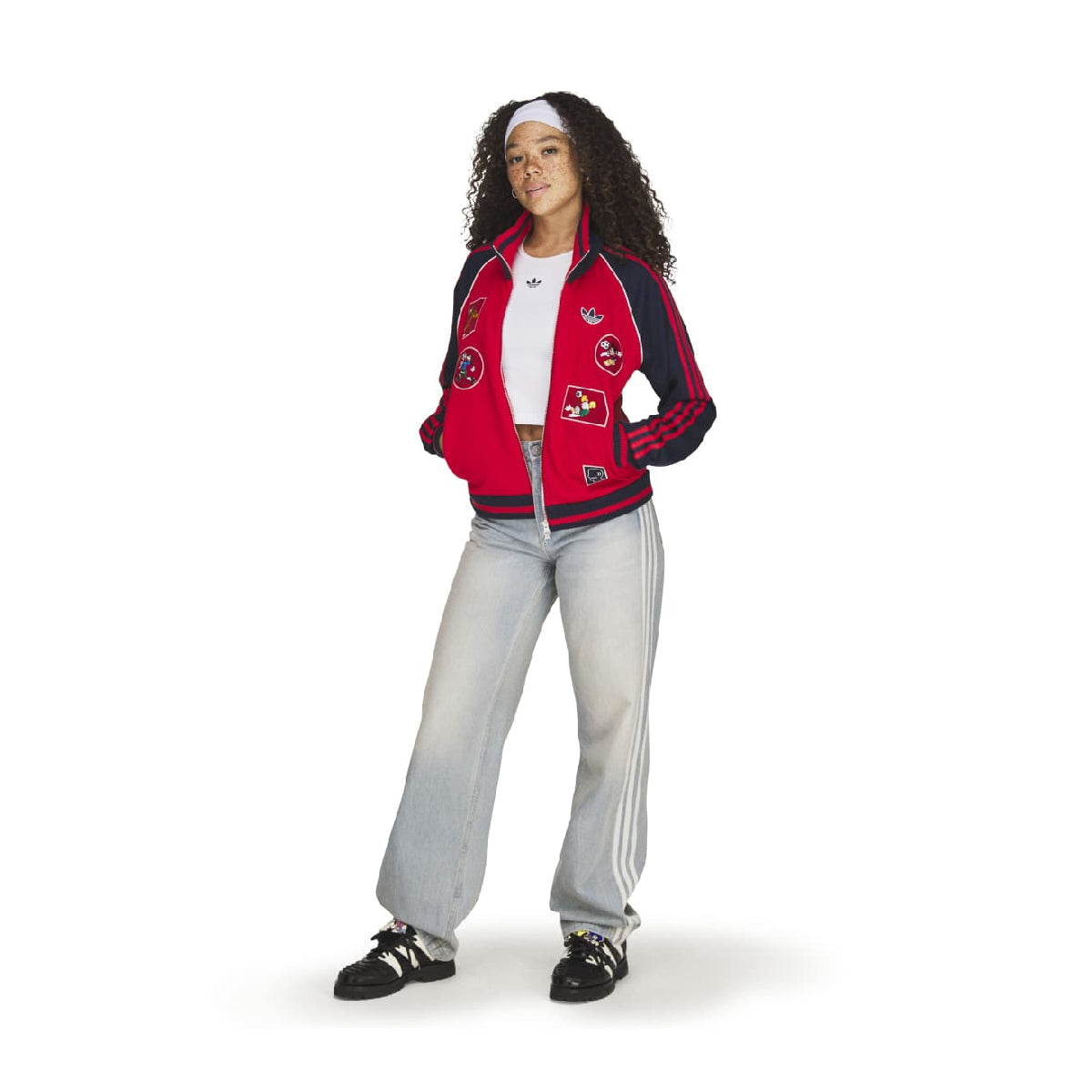 + Brain Dead + Disney Track Top 'Better Scarlet'