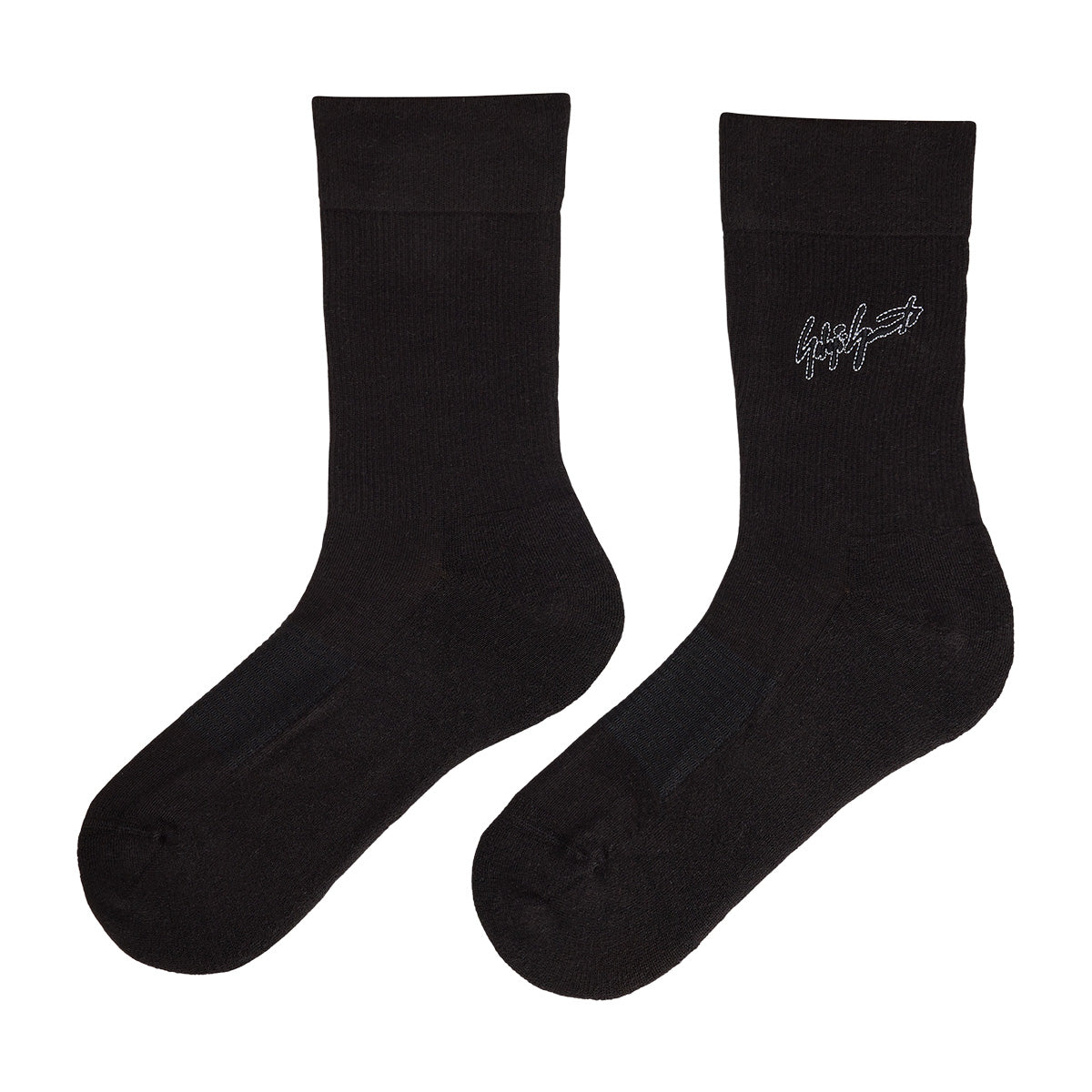 Graphic Crew Socks 'Black'