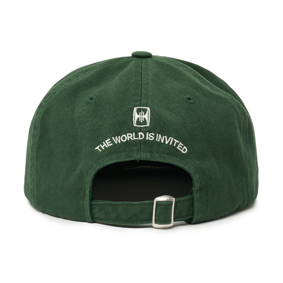 Oval Logo Embroidery Cap 'Green'