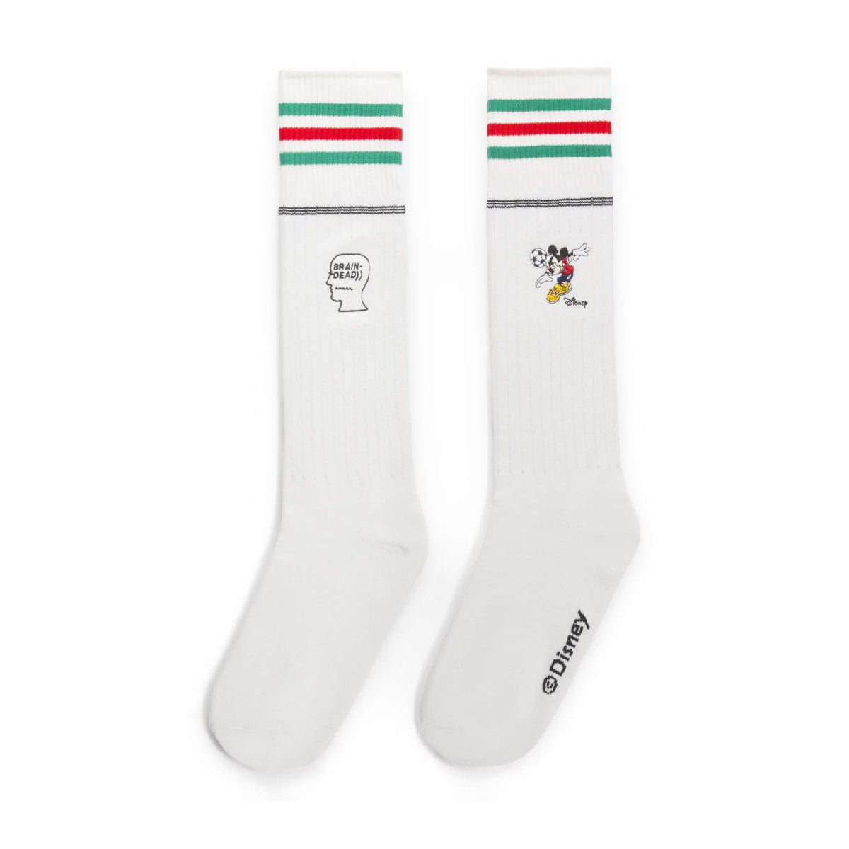 + Brain Dead + Disney Socks 'Chalk White'