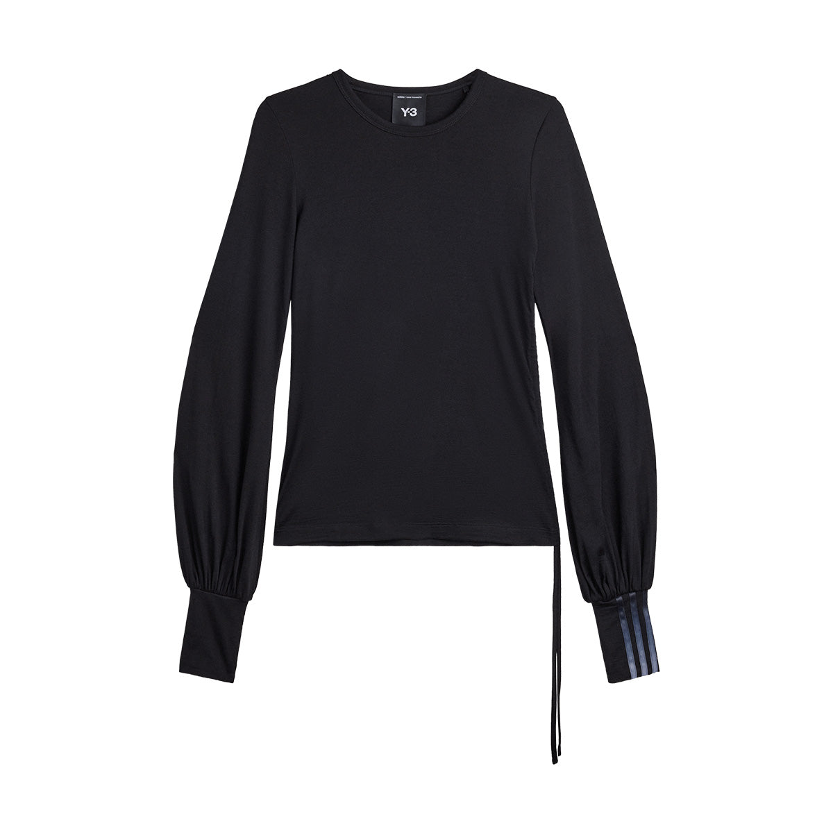 Cinch Drape L/S Tee 'Black'