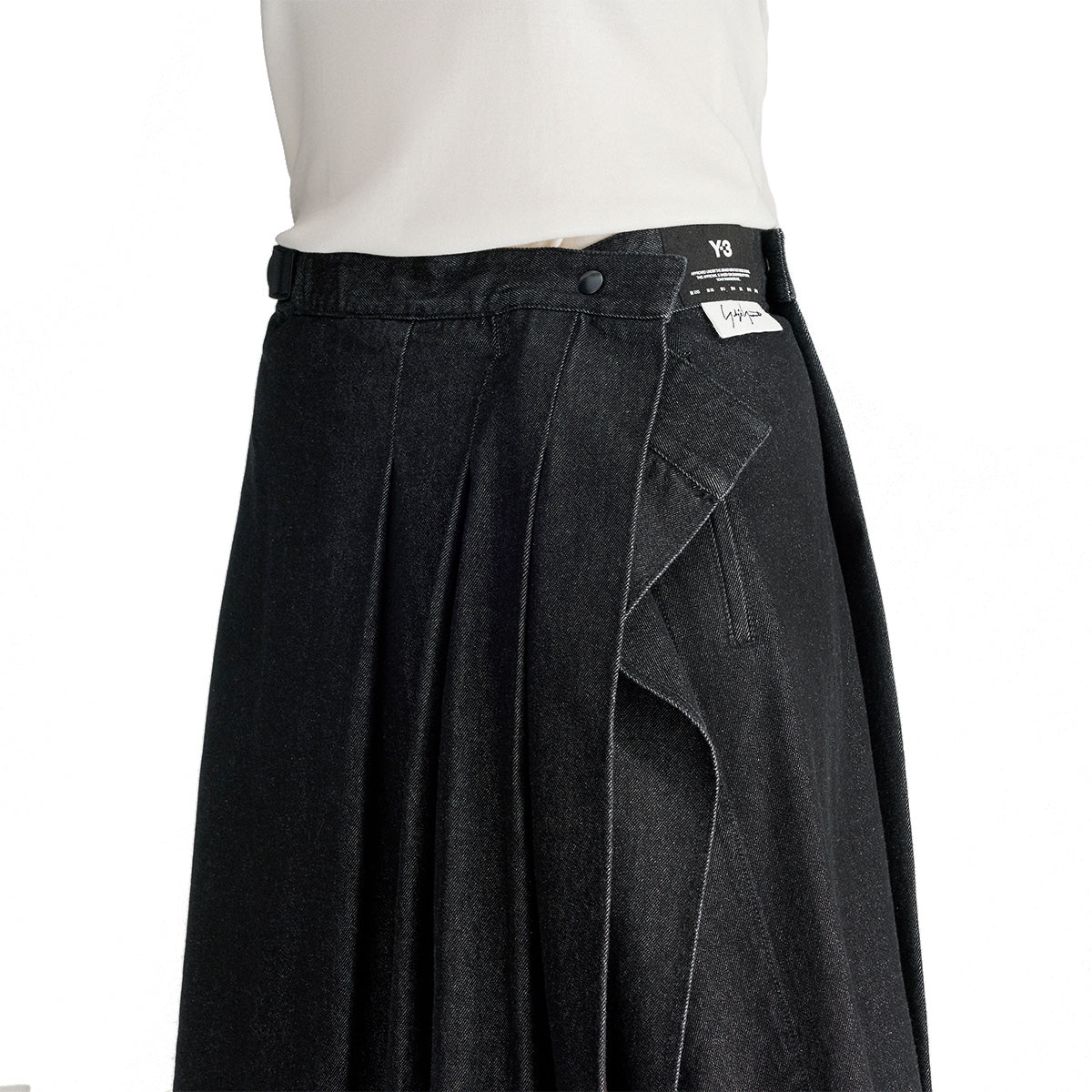 Denim Skirt 'Black'
