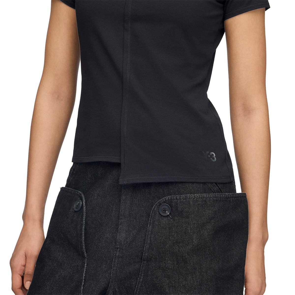 Wmns Fitted Tee 'Black'