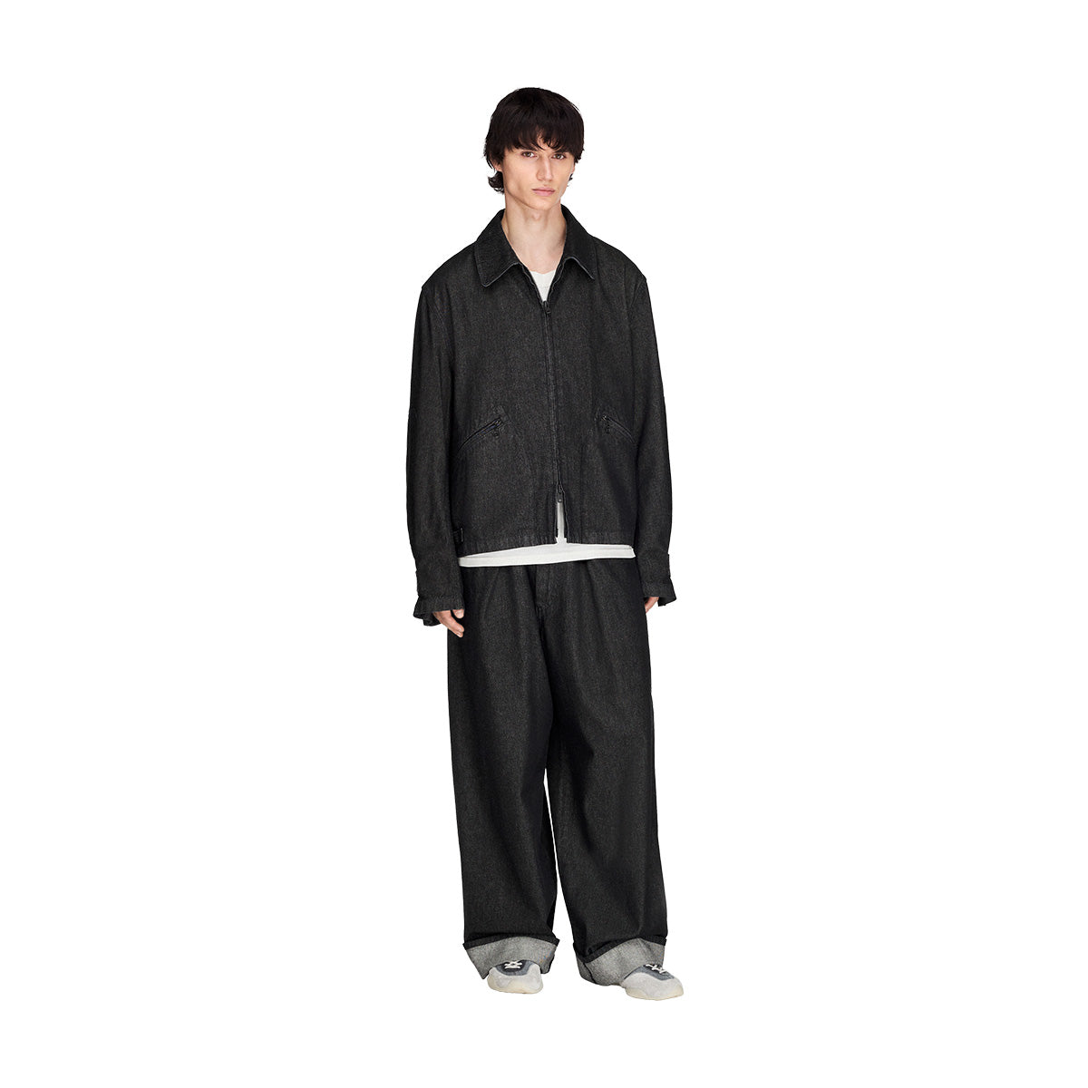 Denim Blouson 'Black'