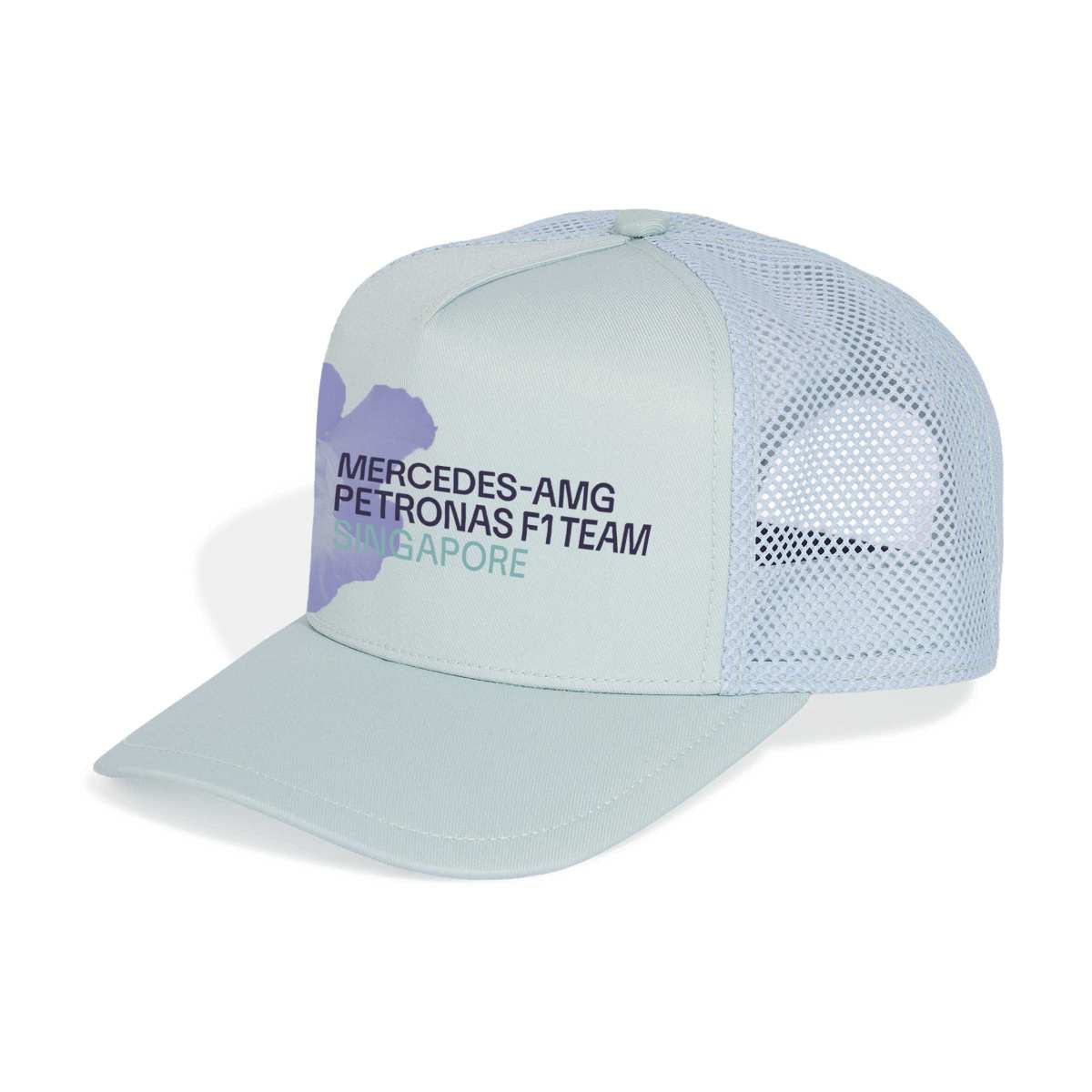 + Mercedes-AMG Petronas F1 Team Vanda Bloom Graphic Cap 'Blue Tint'