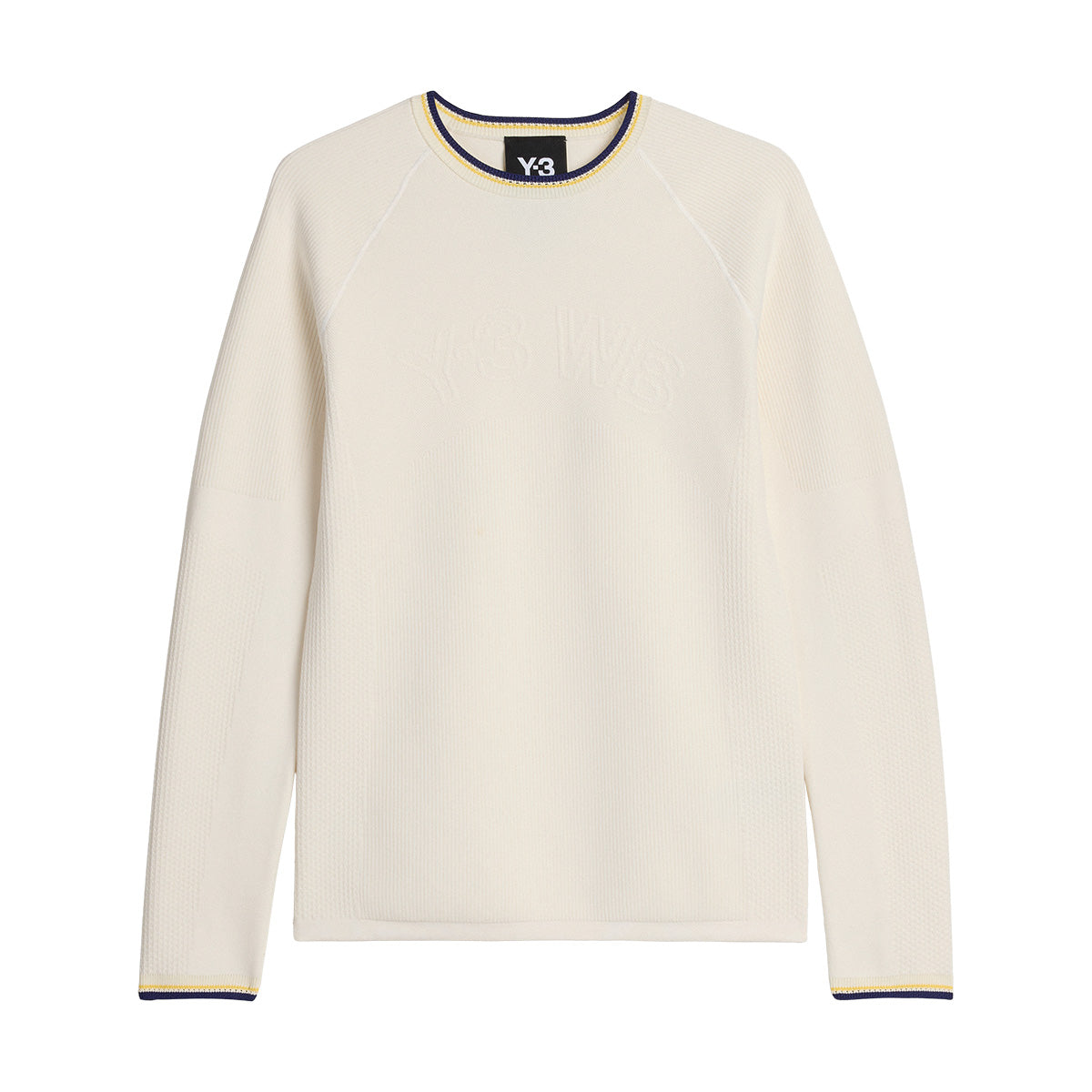 + Wales Bonner Knit Base Long-Sleeve Top 'Cream White'