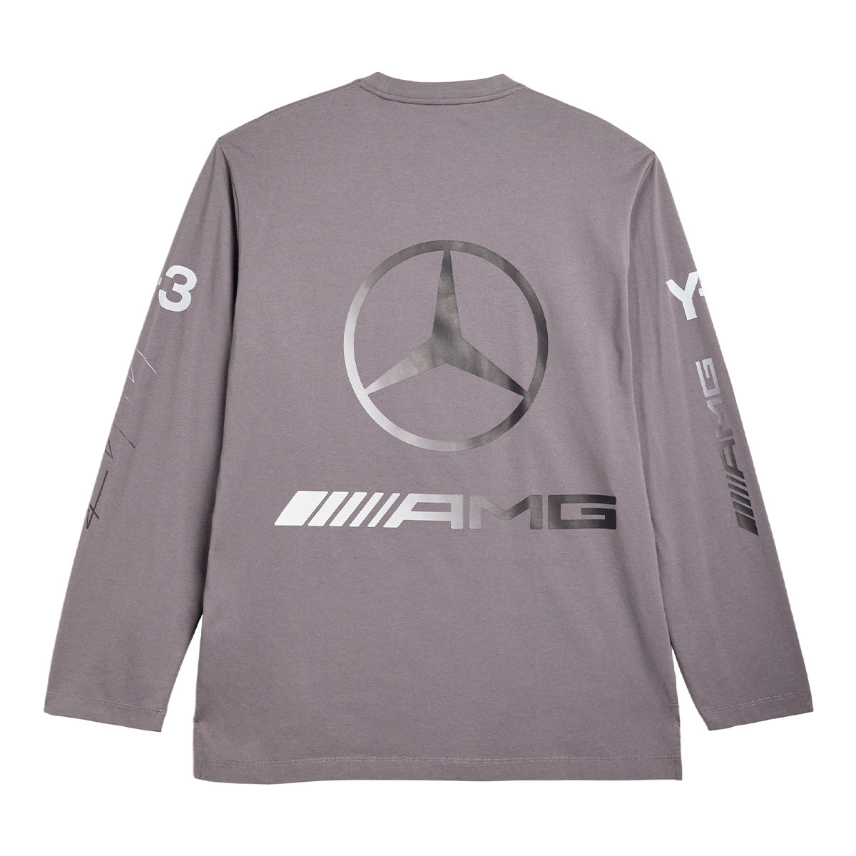 + Mercedes-AMG PETRONAS F1 Team Chaos L/S Tee 'Granite'