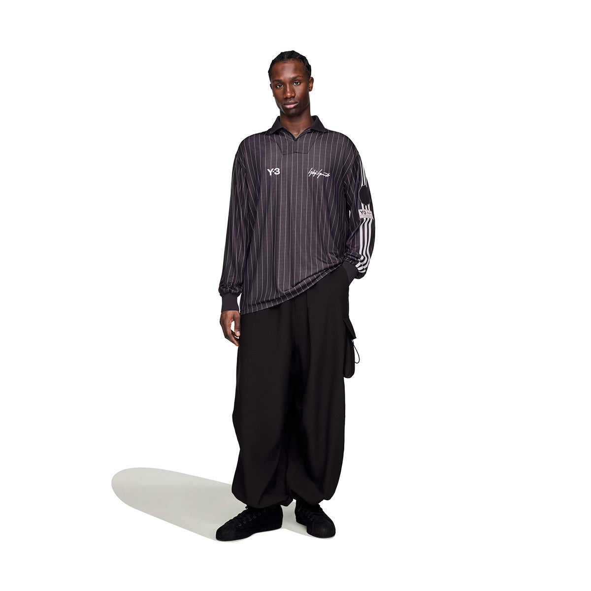 + Zinedine Zidane Football L/S Jersey 'Black'