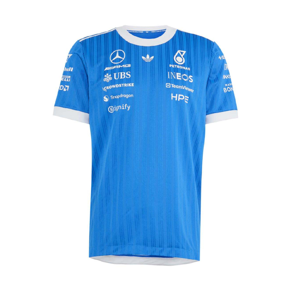 + Mercedes-AMG Petronas F1 Team Authentic Driver Jersey 'Blue Bird'