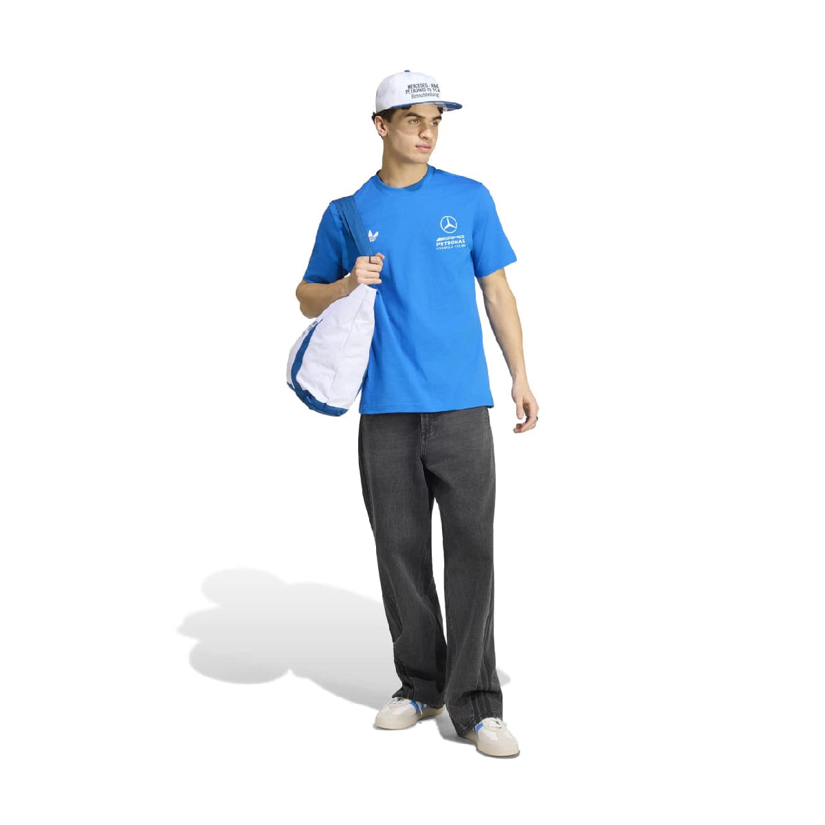 + Mercedes-AMG Petronas F1 Team Petronas BW Tee 'Blue Bird'