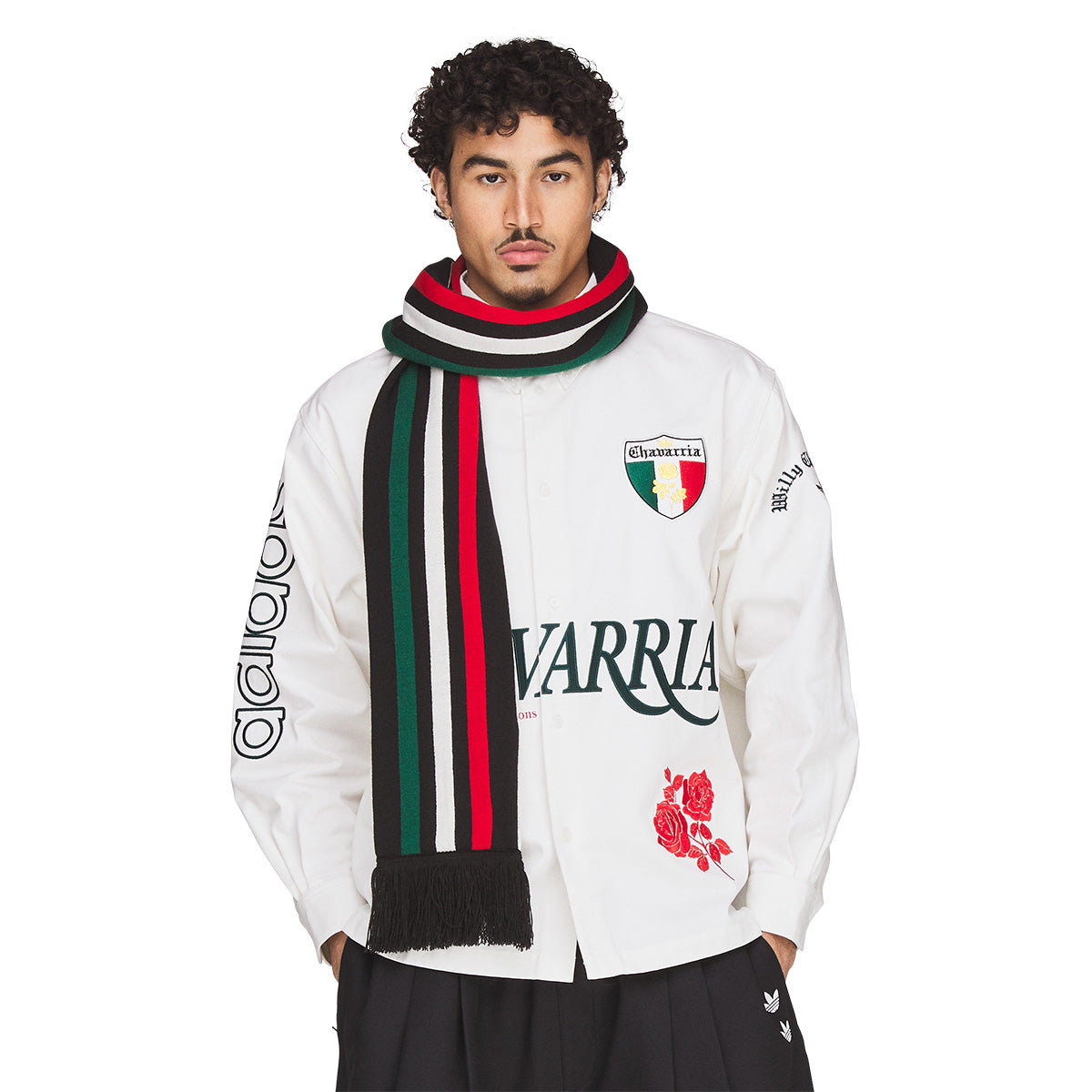 + Willy Chavarria Soccer Scarf 'Black'