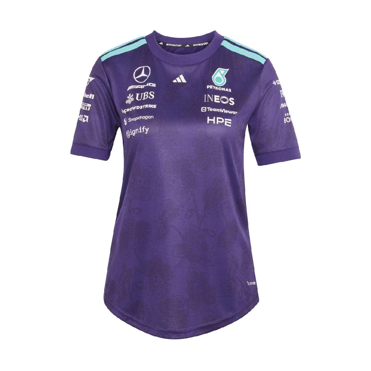+ Mercedes-AMG Petronas F1 Team Wmns Vanda Bloom Driver Jersey 'Dark Purple'