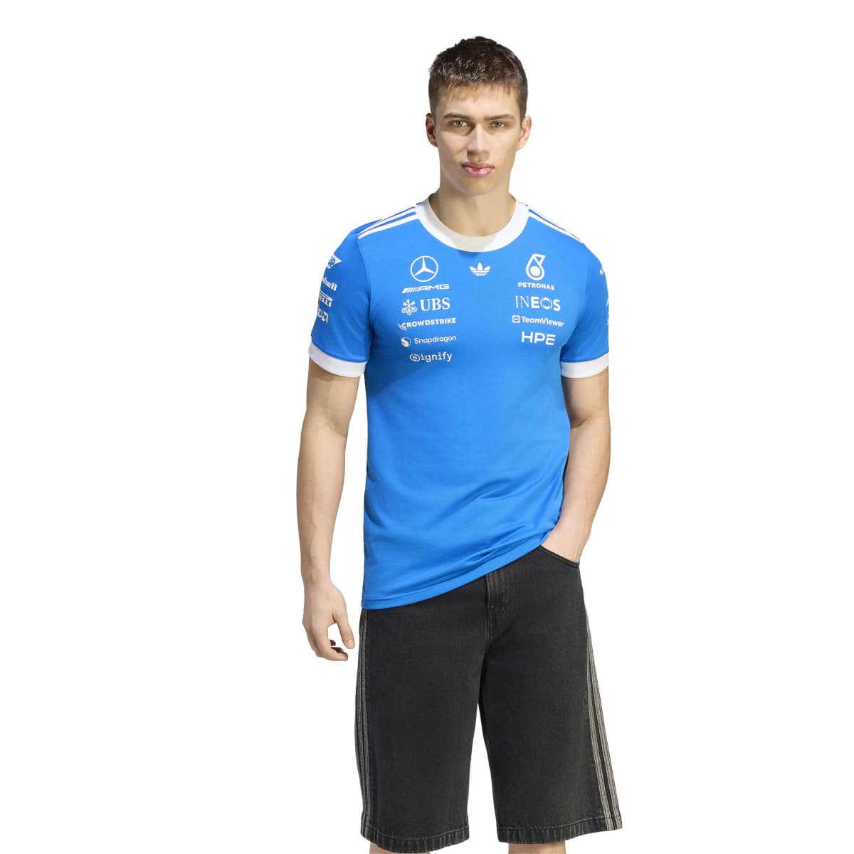 + Mercedes-AMG Petronas F1 Team Driver Jersey 'Blue Bird'