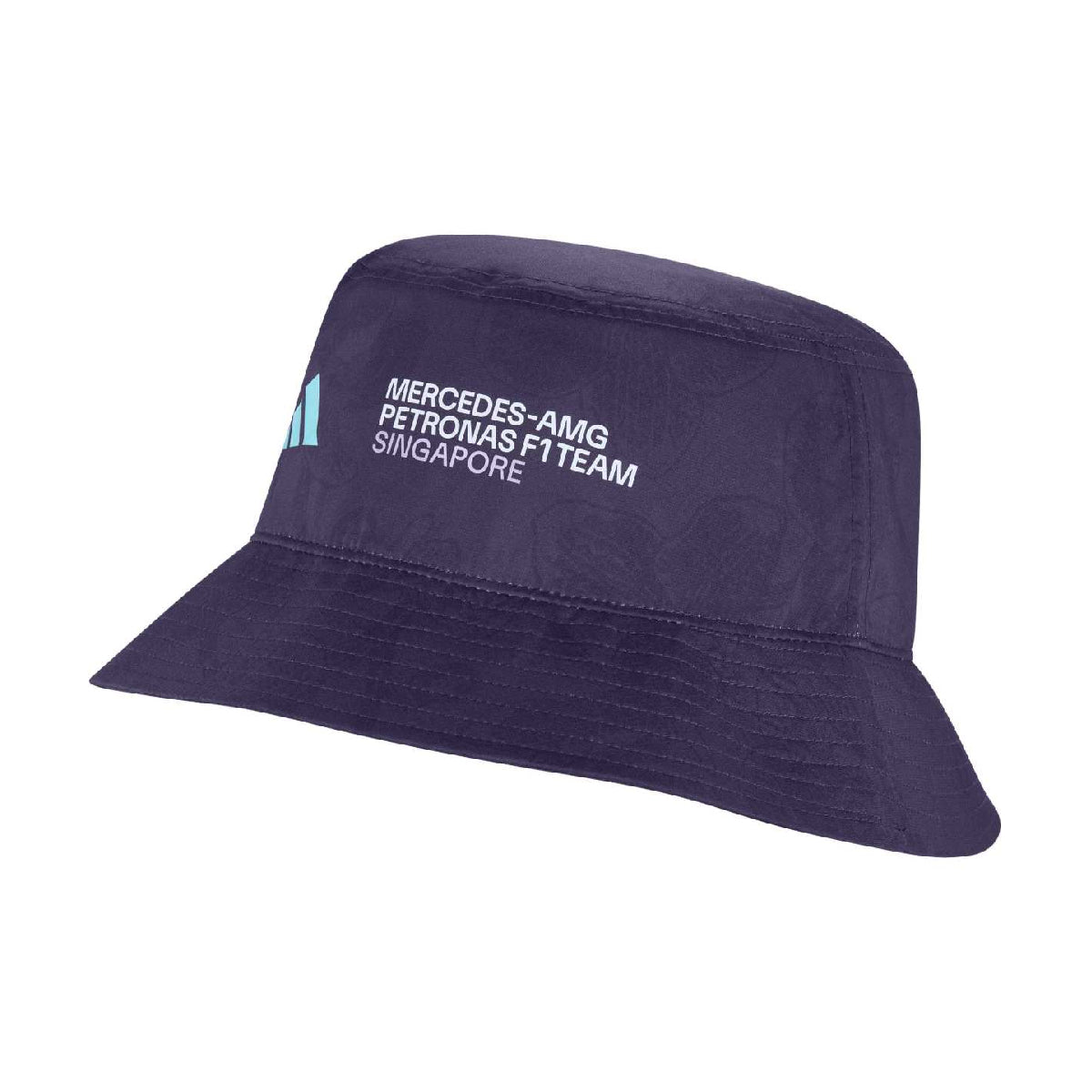 + Mercedes-AMG Petronas F1 Team Vanda Bloom Bucket Hat 'Dark Purple'