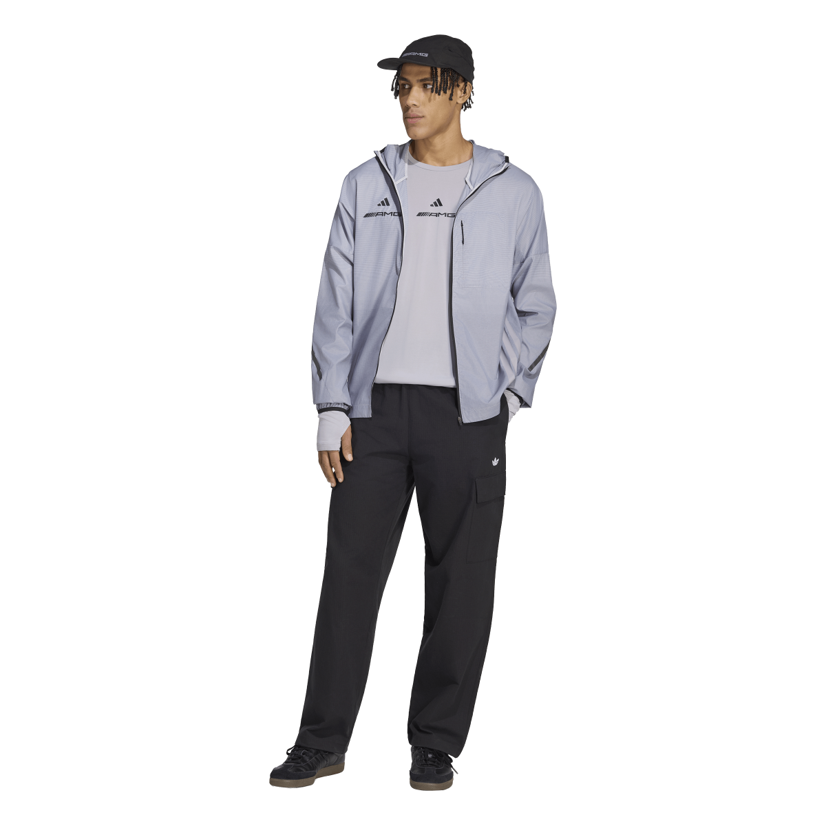 + Mercedes-AMG Petronas F1 Windbreaker 'Grey'