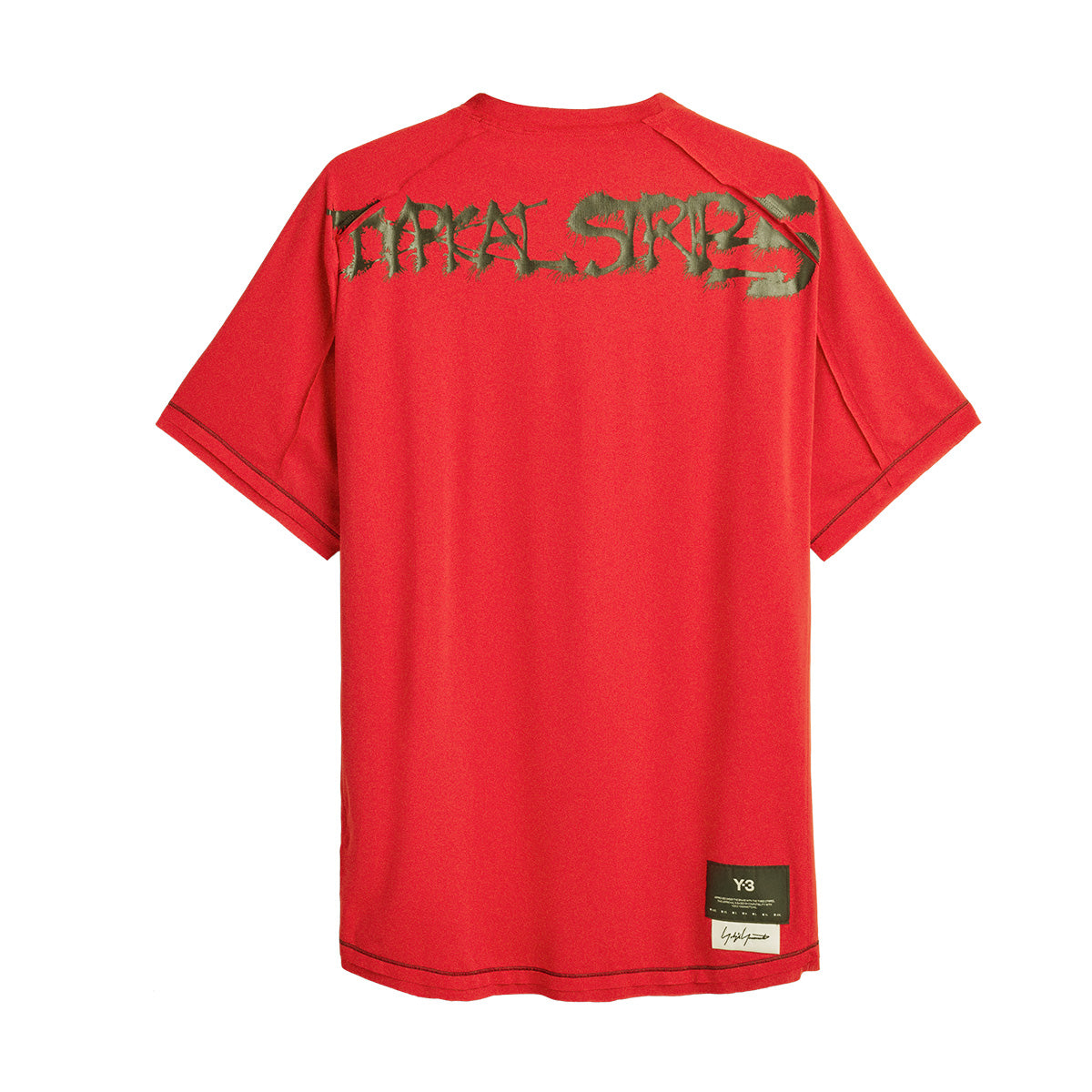 + Chito Typical Stripes Running Tee 'Scarlet'