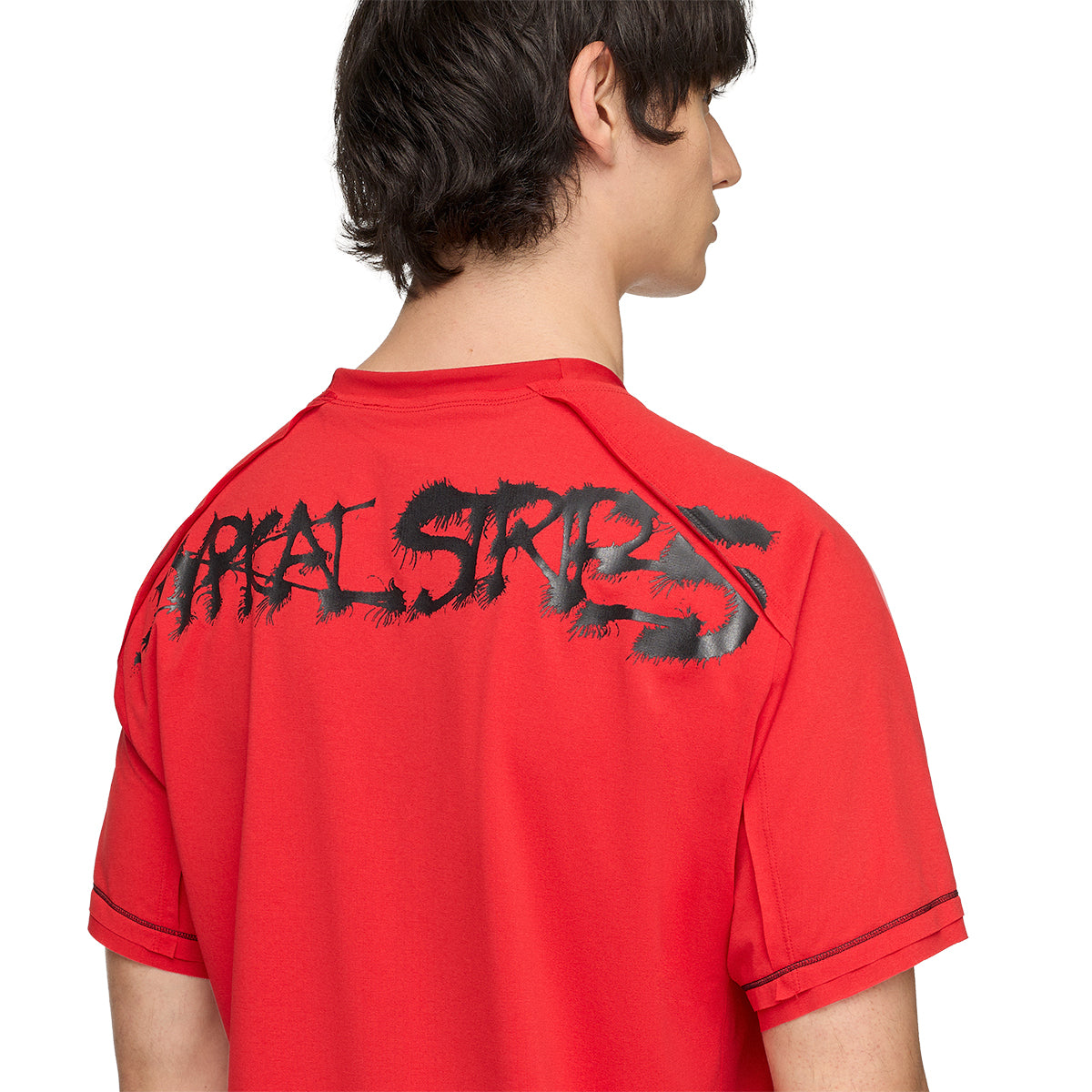 + Chito Typical Stripes Running Tee 'Scarlet'