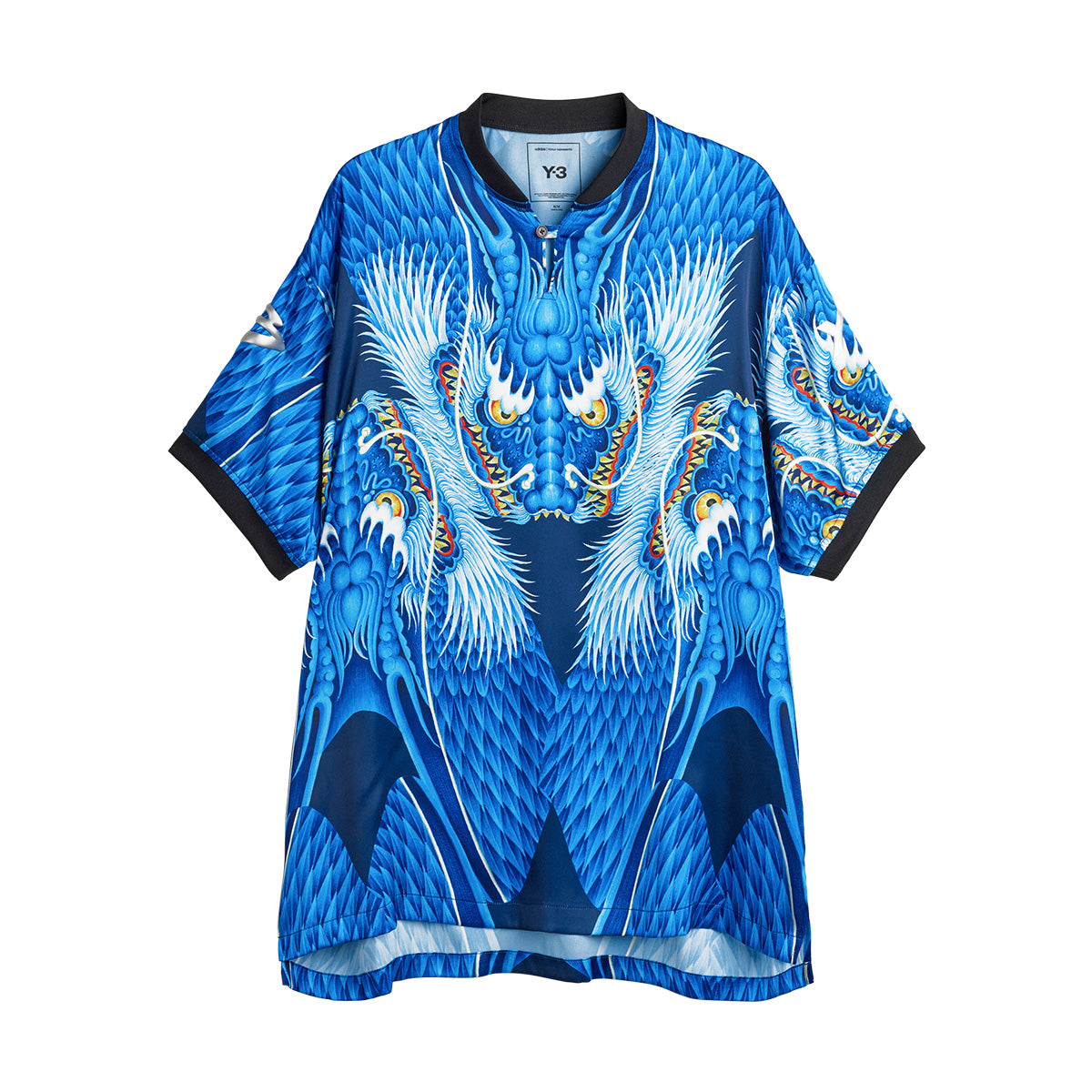Dragon Satin Jersey 'Blue'
