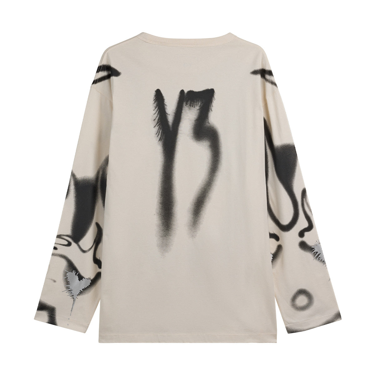 + Chito AOP Yaksha L/S Tee 'Core White'