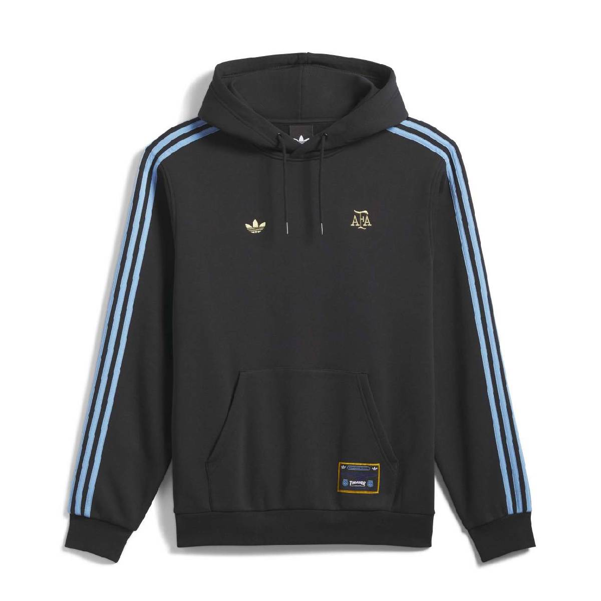 + Thrasher + Argentine Football Association Hoodie 'Black'