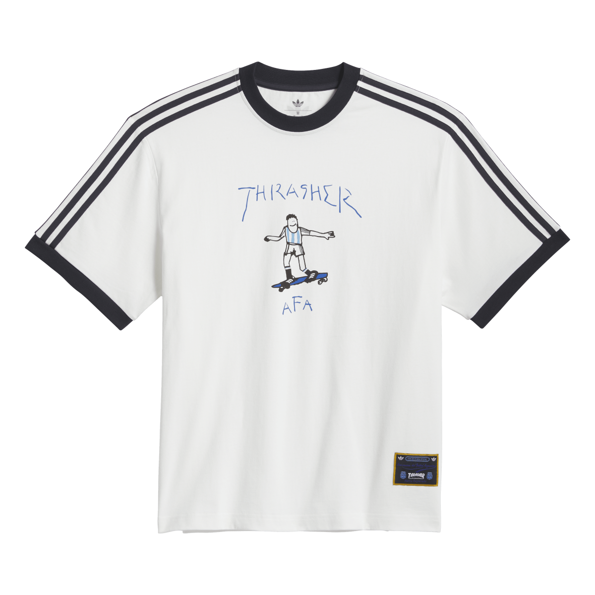 + Thrasher + Argentine Football Association 'Core White'