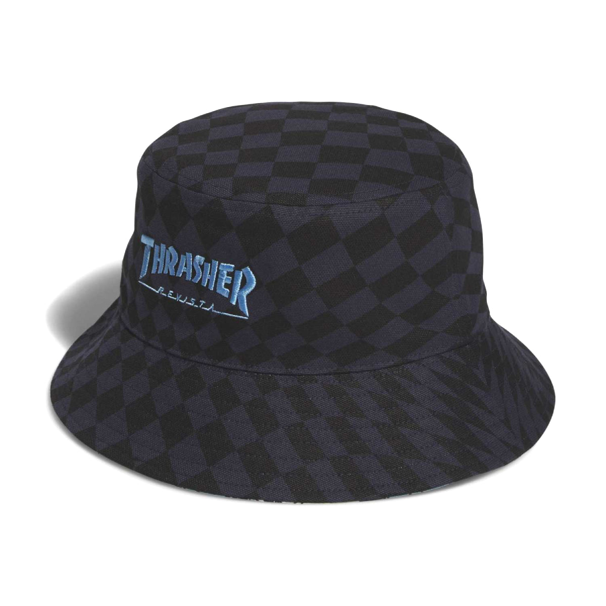 + Thrasher + Argentine Football Association Bucket Hat ' Night Navy Light Blue'